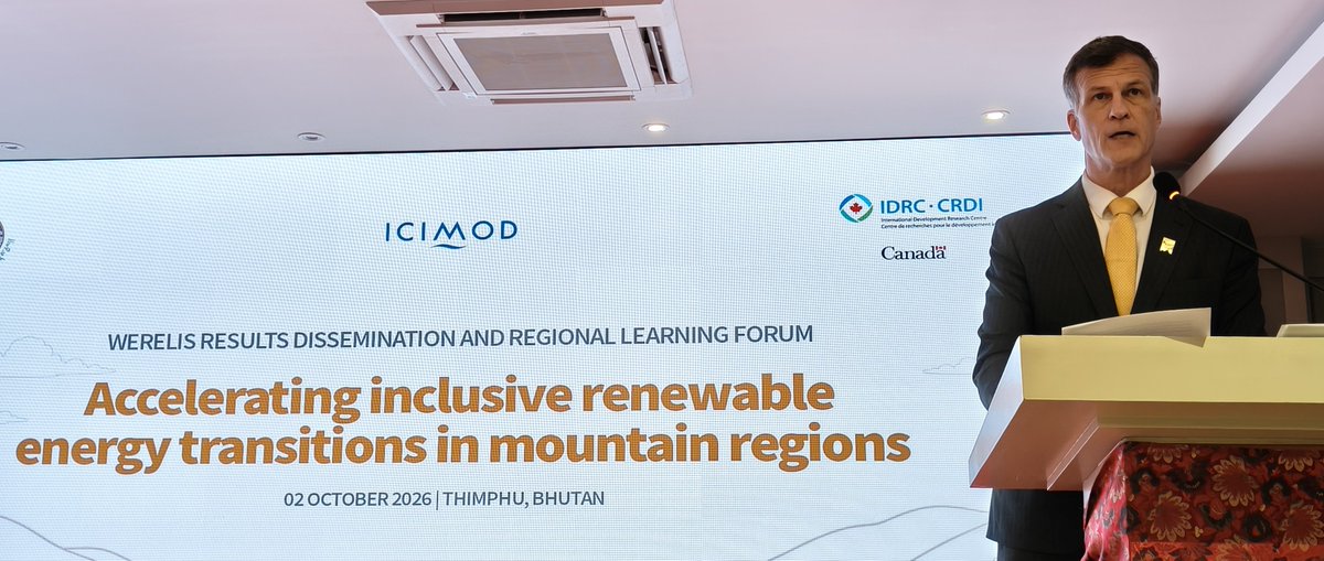 ERodDev's tweet photo. Today @CanadainIndia DHC Mark Allen celebrates Cdn expertise &amp; stewardship of the land thru collaboration w/ #Bhutanese partners on #sustainability &amp; #genderequality such as #Bhutan's 1st model forest
https://t.co/Ct1fHPdNfG &amp; solar water pumps #WERELIS https://t.co/W6FlHPJcLz https://t.co/bwQTxLXJtr