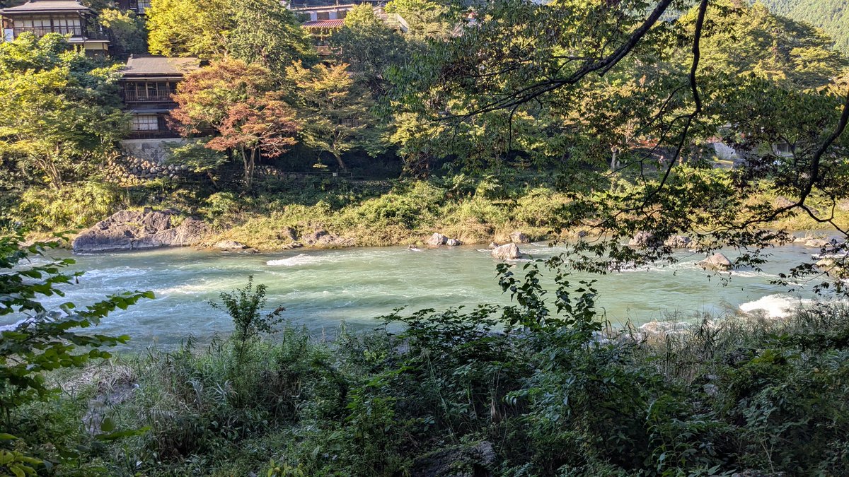 riyonyan521's tweet photo. 昨日は、青梅に行ってきました。玉堂美術館のところ工事してて、何年か前の台風で橋が流されたらしい🌀
復旧まで、あと2、3年かかるんだってー💦
釜飯食べたかったけど、定期で食べられなかったー https://t.co/82nfoKfbxw