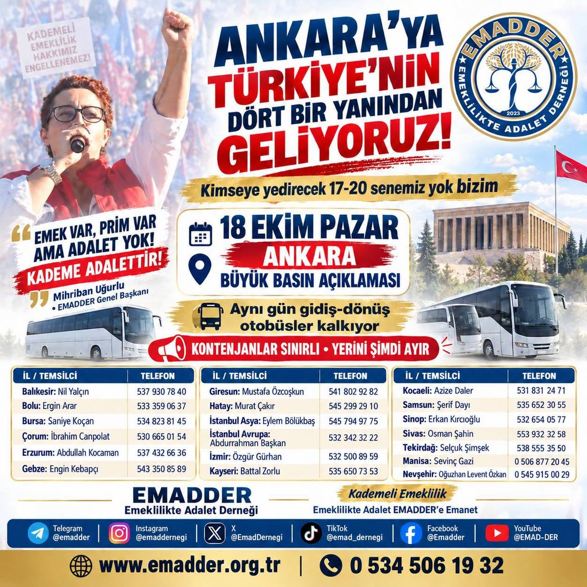 munlu184118's tweet photo. @karagozilker 08.09.1999 öncesi emekli,
08.09.1999 sonrası 17 yıl daha çalış!
Bu nasıl adalet? Bu nasıl eşitlik?
Kademeli emeklilik hakkımız, lütuf değil alın terimizin karşılığıdır!
#Yetmiyor
@karagozilker
@nowhaber
@EmadDernegi
#MeclisSıraKademede https://t.co/QCHzAxozvr