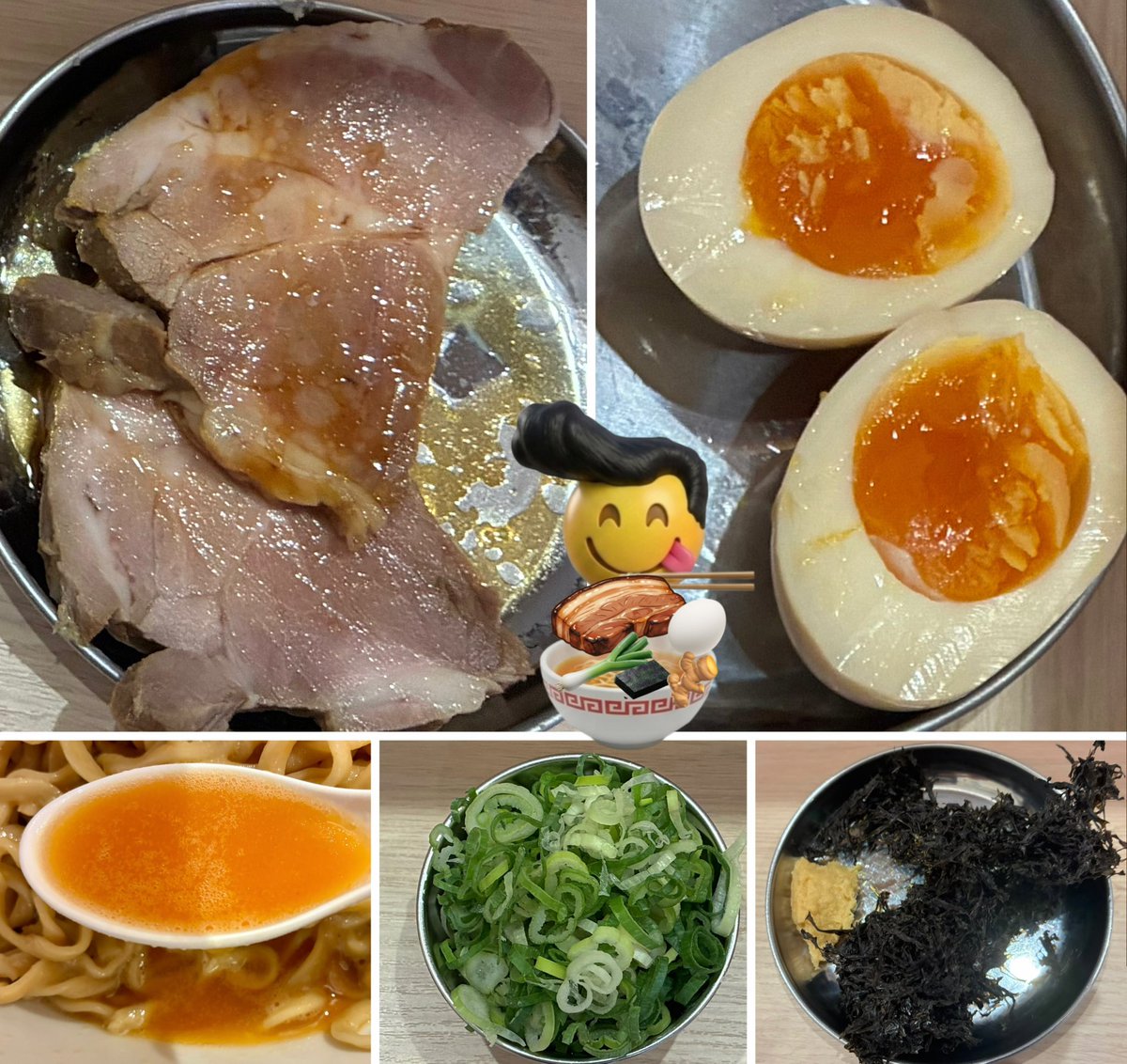 PeterIdentity's tweet photo. 美しい3つの超マイルドな蘭王🥚を
溶かして味わい深いカエシと共に
塩梅よう絡まるゴワゴワ極太麺
今回は柔らかジューシーな豚🍖や
コク旨な半熟味玉🥚も加わり
素晴らしいTPと共に😃
最高の一杯でエルヴィス🍜😋
手違いでカンマク写真は🆑で無し😓A💦
誠に ご馳走様でした🙏😌
#RAMENR
#TKM https://t.co/kqwmCQDhxD