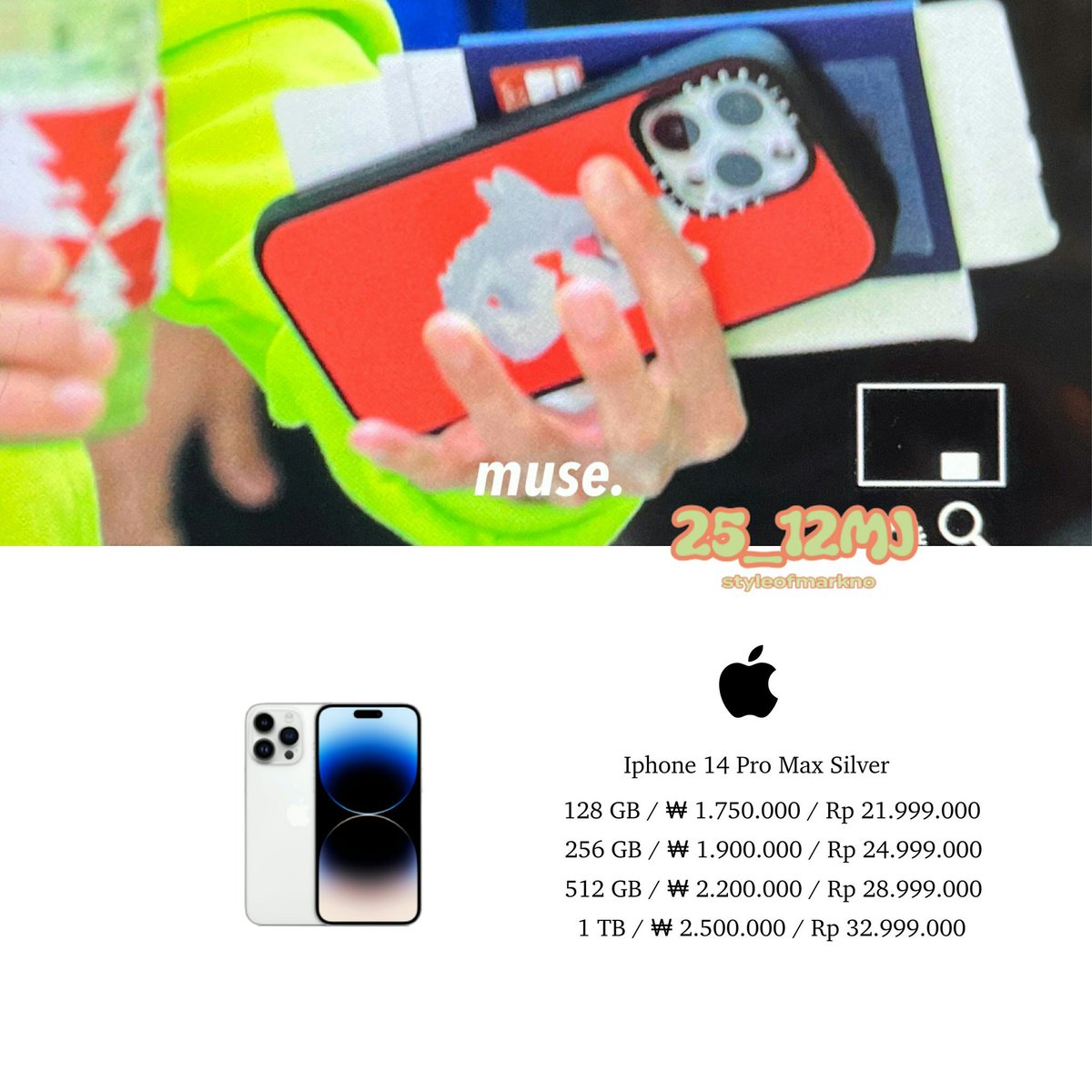 7_Jaevis's tweet photo. Perjalanan handphone Jeno dengan iPhone series genap nya itu.

1. Iphone 14 pro max Silver
2. IPhone 16 pro max Natural Titaniumi
3. Iphone 18 pro max Black https://t.co/ClEPQNahmg
