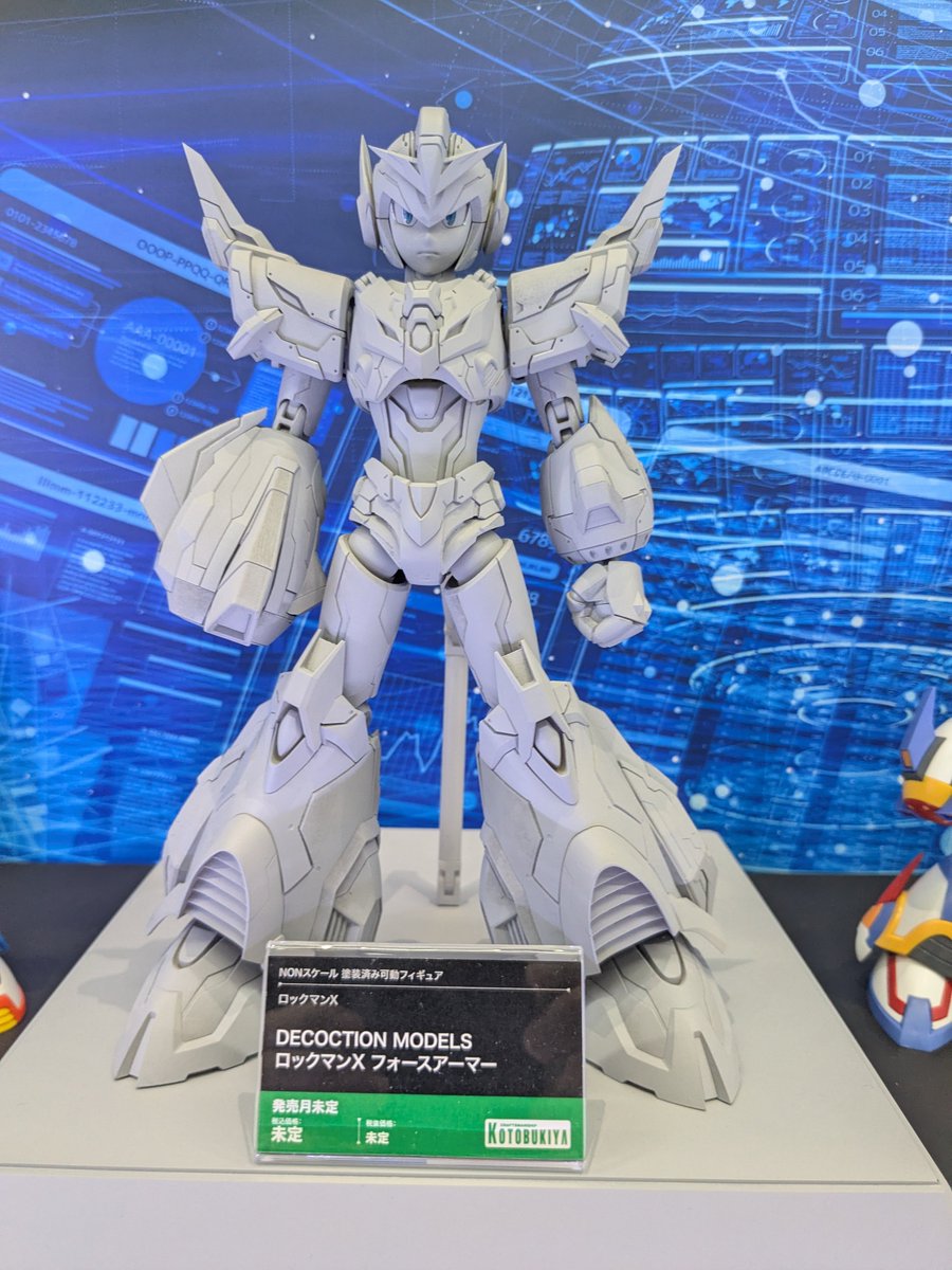 digitamin's tweet photo. 第64回全日本模型ホビーショー
#ホビーショー
会場展示品

#コトブキヤ
ロックマン
ロックマンxフォースアーマー https://t.co/y6e3XTsRg4