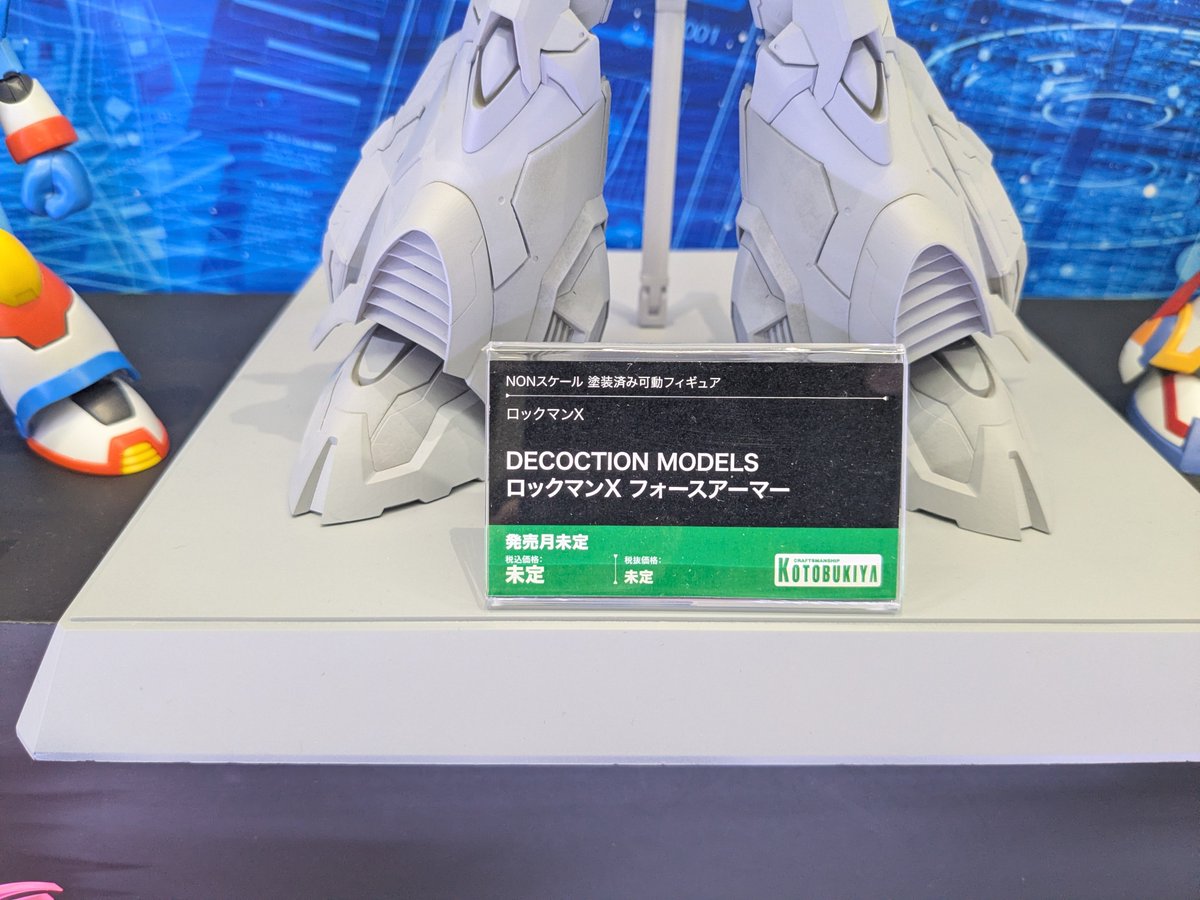 digitamin's tweet photo. 第64回全日本模型ホビーショー
#ホビーショー
会場展示品

#コトブキヤ
ロックマン
ロックマンxフォースアーマー https://t.co/y6e3XTsRg4