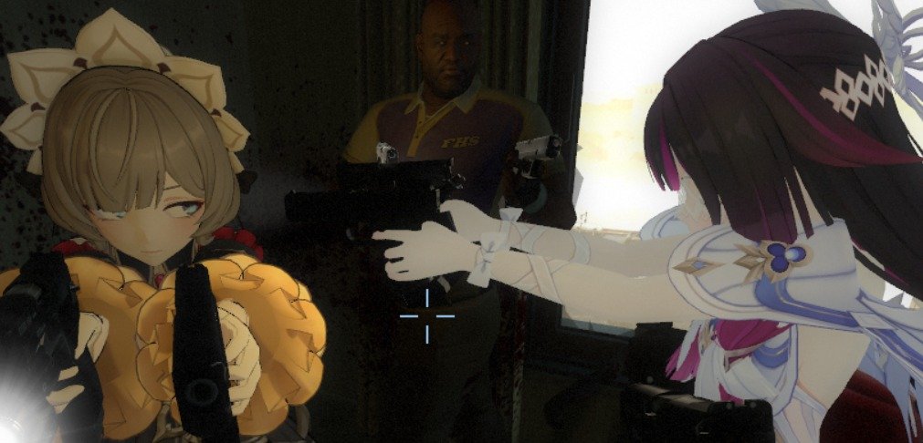 NeruHikikomari's tweet photo. Awesome Lesbian Couple/ C Coach.

#sandbina #left4dead2 https://t.co/GZFNH5Hsa9