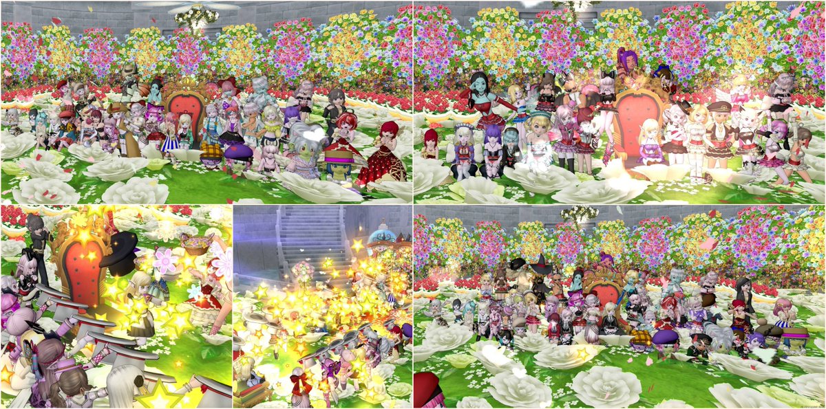 cheri_DQX's tweet photo. 最近のティア活𓍯𓂃 𓈒𓏸 
 秋イベで撮影会したり🍂📸
 ひっそりプレイべに参加したり|• •๑) 
お見送りをしたり……😢 https://t.co/BXQcSJnrgZ