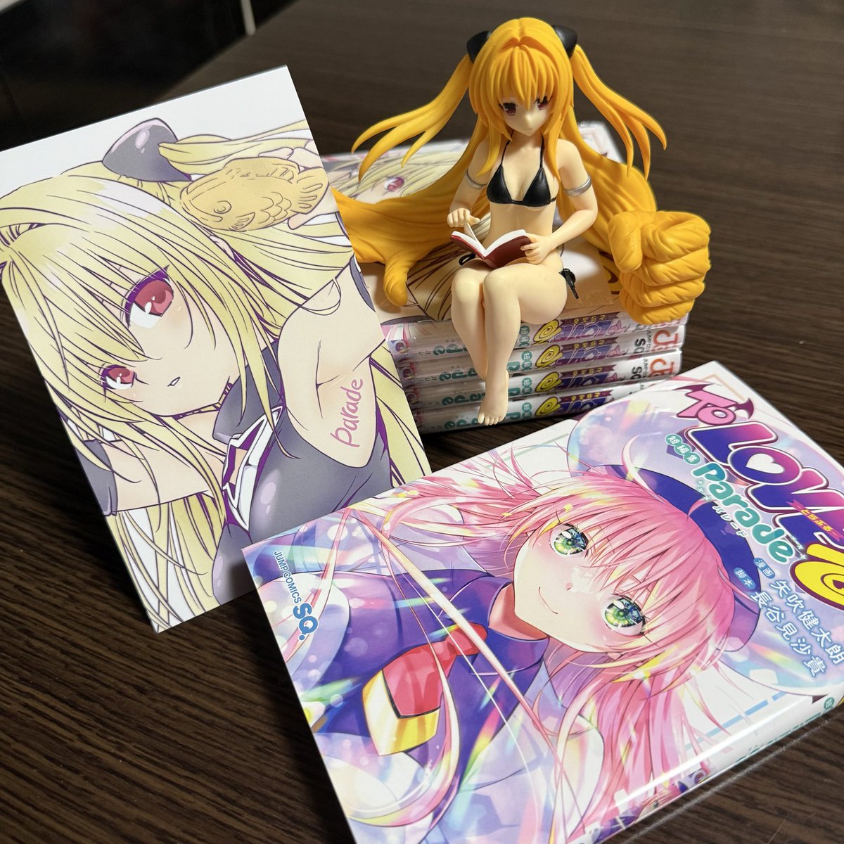 god_knows0130's tweet photo. 実は小6くらいから同級生の男子たちの影響でヤミちゃんに一目惚れし、そこからオタクになったきっかけのToLOVEる🥺ᩚ💕私の青春🙌今回の新刊嬉しすぎて5冊買いました❣️矢吹さん本当にありがとうございます🥹✨#ToLOVEる #矢吹健太朗 https://t.co/1LezjWPs6T