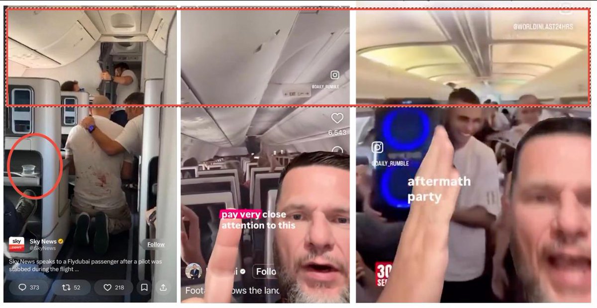 chuckdpete's tweet photo. Amazingly the Airplane had Three Different Ceilings ! 🤡🤡🤡🤡🤡 https://t.co/NRlggF2zfn