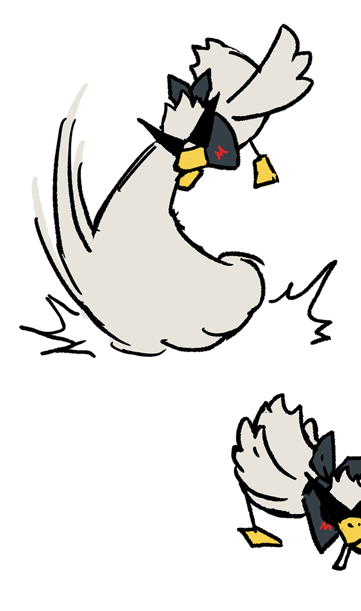majinbysoto's tweet photo. This was our first concept of the Smoking Duck. You can scroll right to discover its unique superpower 👀 https://t.co/FrriUlVBBH