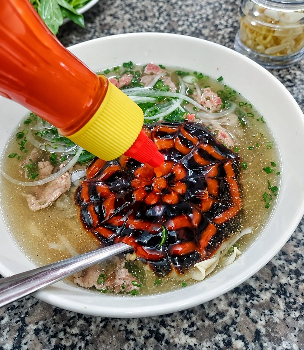 Carlyesteh12's tweet photo. Ketika barista lagi ngebakso https://t.co/hQpkeU2BUs
