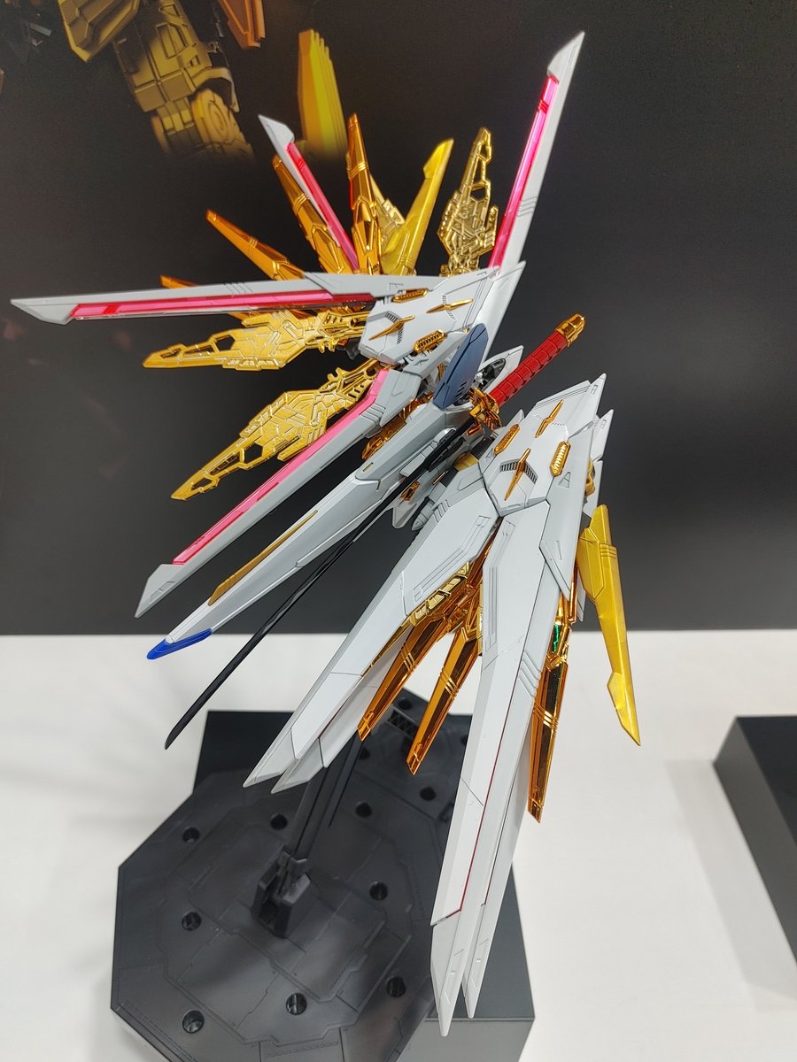 2000over_toy's tweet photo. MGEXマイティーストライクフリーダムガンダムはかなり新規パーツが多めかな。
#全日本模型ホビーショー https://t.co/1J7HhzB8NZ