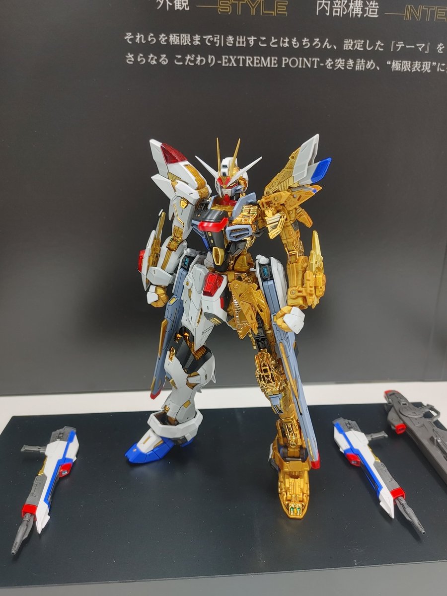 2000over_toy's tweet photo. MGEXマイティーストライクフリーダムガンダムはかなり新規パーツが多めかな。
#全日本模型ホビーショー https://t.co/1J7HhzB8NZ