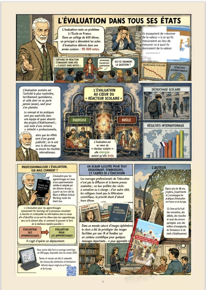 diversifier's tweet photo. Depuis 40 jours, une publication quotidienne sur #eduinov en feuilleton du dernier album sur l'évaluation et les apprentissages à l'école. Retrouvez l'intégralité des 110 pages sur le site https://t.co/MFgohtydFw https://t.co/50cRYVPju4