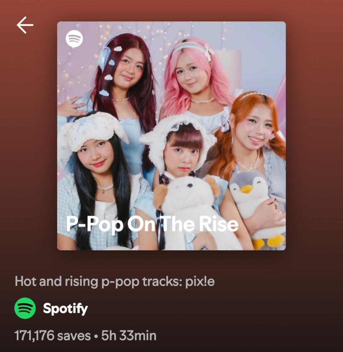 bojamflipmusic's tweet photo. @pixieofficialph is on the cover of Spotify's P-Pop on The Rise playlist with their track Forget Me Not. Check out the track if you haven't yet. Link to the playlist is in the first comment. https://t.co/PS1U8Zzaei