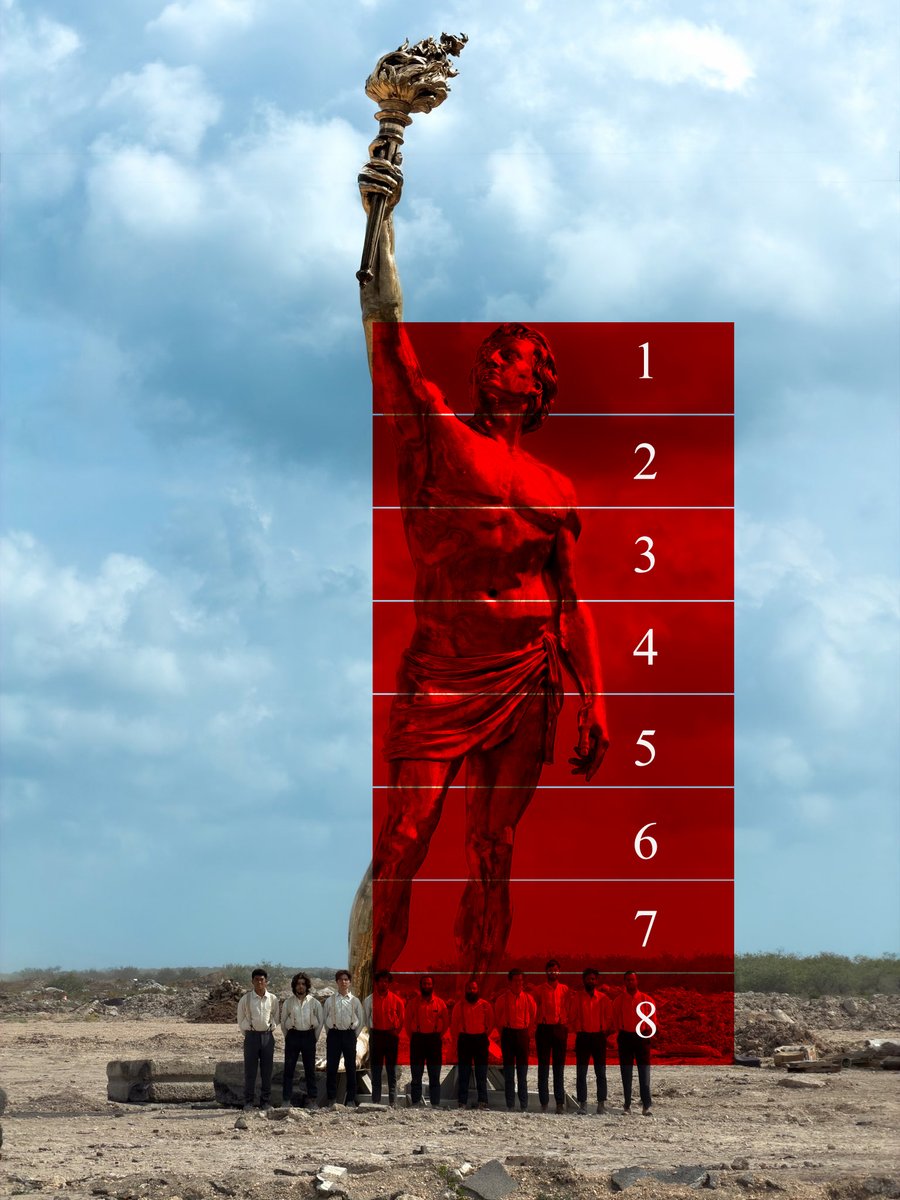 Ascion_Next's tweet photo. If you feel like Atelier Missor's statue of Promethus kinda looks "off" to you, but you can't quite figure out why...

First and foremost, it's the proportions. https://t.co/WgyiqGu8dP