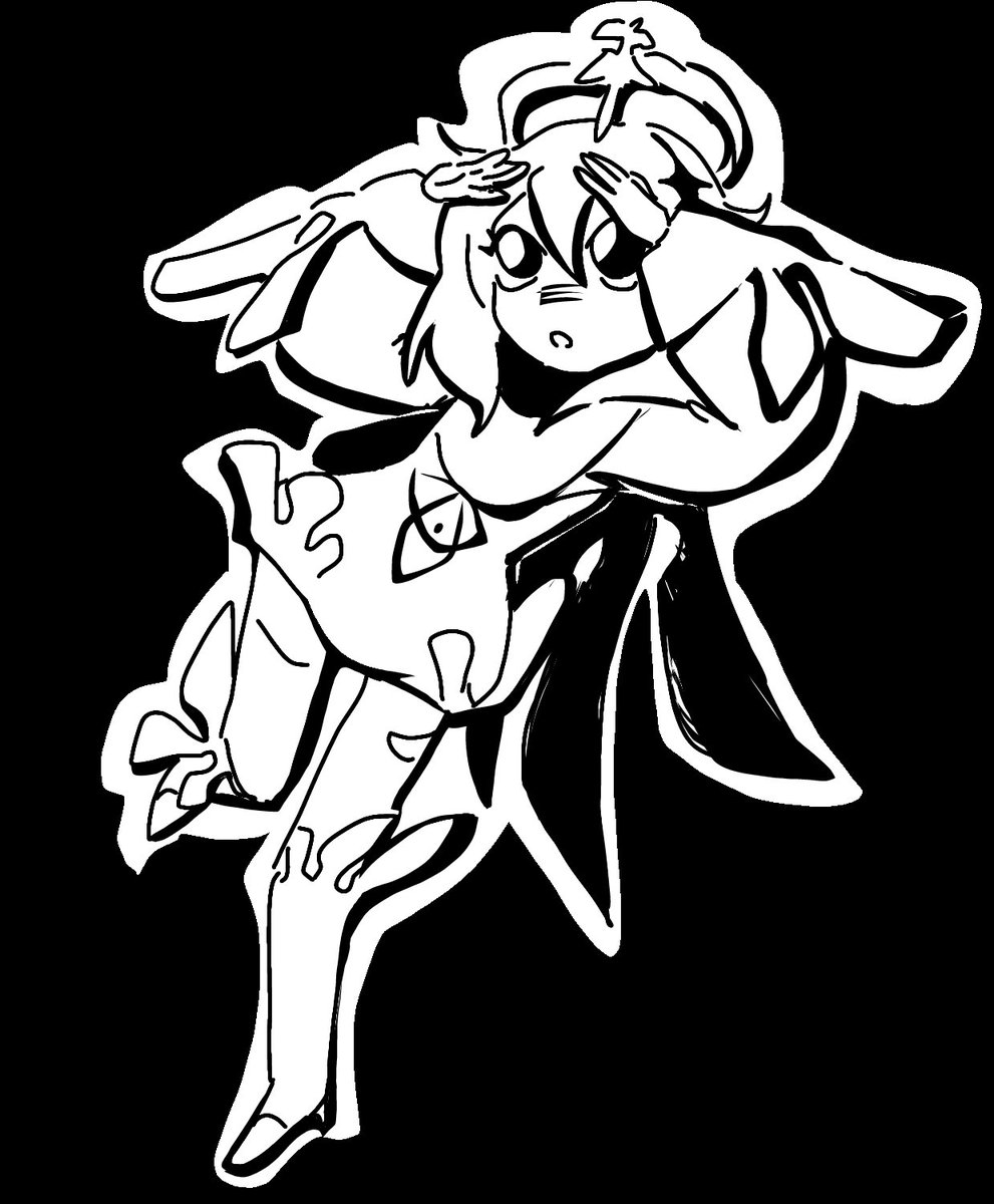 levzEe1397's tweet photo. #inktober day 2
#genshinimpact #paimon https://t.co/3ElWpKPgbE