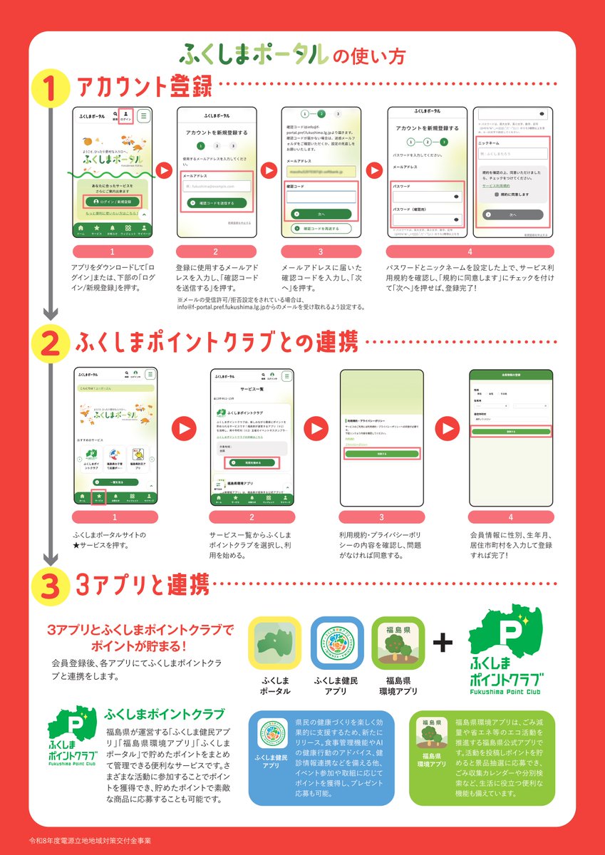 firebonds's tweet photo. ◤ 「ふくしまポータルダウンロードキャンペーン」プロスポーツチーム連携企画実施のお知らせ ◢

福島県が実施している「ふくしまポータルダウンロードキャンペーン」プロスポーツチーム連携企画を、ホーム開幕戦より実施します‼️✨

「ふくしまポータル」をダウンロードし、サービス内の「ふくしまポイントクラブ」から、宝来屋ボンズアリーナの館内2箇所・館外2箇所に掲示されたQRコードを読み込んでスタンプを集めると、抽選で様々な豪華景品が当たる期間限定キャンペーン🎁🔥

キャンペーンに参加して、豪華景品をゲットしよう‼️💜

開催期間▼
10/3(土)～12/31(木)

詳細はこちら▼
https://t.co/HPY9yHBL7K

#firebonds
#福島ファイヤーボンズ
#フクシマジョウショウ