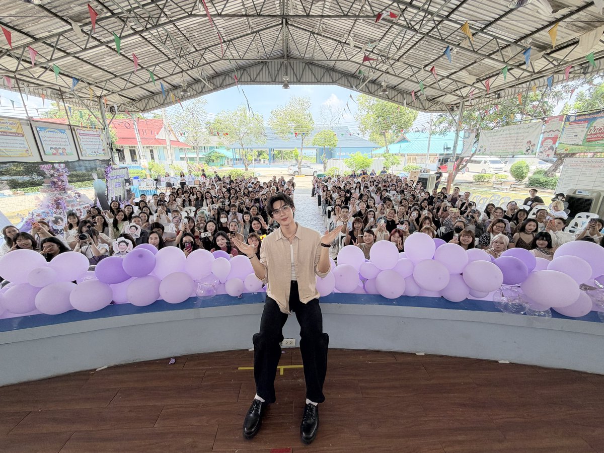 ArtistAplan's tweet photo. ขอบคุณแฟนคลับทุกคนที่มาร่วมเป็นส่วนหนึ่งในวันพิเศษของ TOPTAP 💜
TOPTAP’S BIRTHDAY CHARITY EVENT

ขอบคุณสำหรับทุกความรัก ทุกกำลังใจ และทุกช่วงเวลาดี ๆ ที่มาร่วมแบ่งปันกันในวันนี้ หวังว่าทุกคนจะกลับบ้านไปพร้อมกับรอยยิ้มและความทรงจำที่อบอุ่นไปด้วยกันนะครับ 🤍

Thank you to all the fans who came and became a part of TOPTAP’s special day 💜
TOPTAP’S BIRTHDAY CHARITY EVENT

Thank you for all the love, support, and wonderful moments we shared today. We hope everyone went home with a smile and warm memories to cherish together. 

HAPPY BIRTHDAY TO TOPTAP
#happyTOPTAPday2026 
#TOPTAPJarukit #Aplanartist