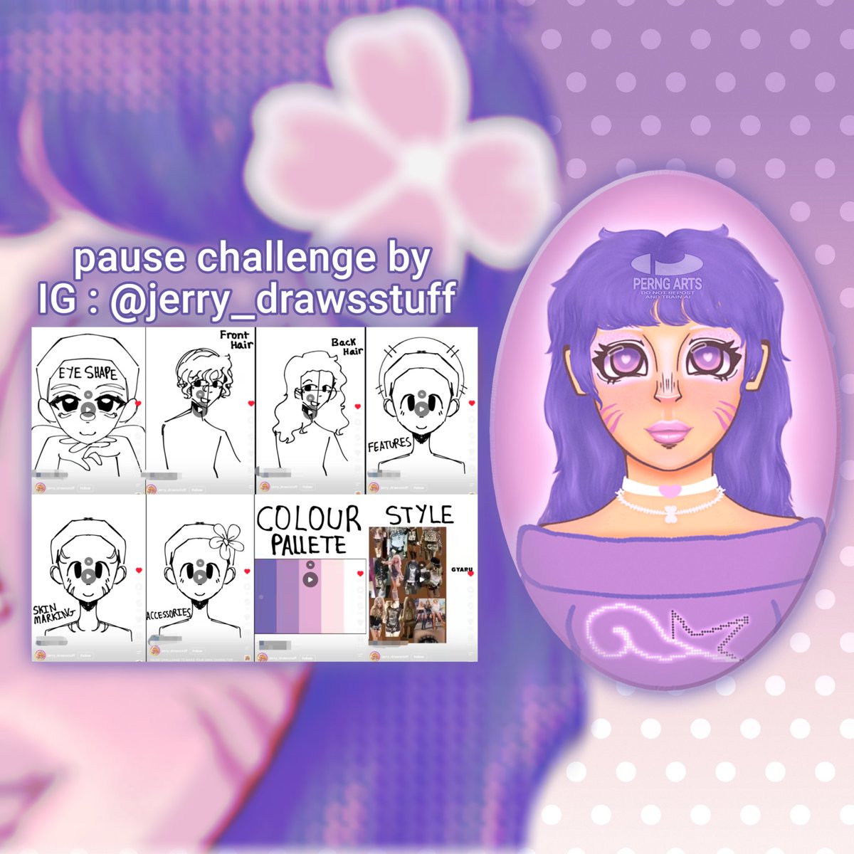 PERNG_ARTS's tweet photo. Tried to design a character with Pause challenge prompt for the first time! This is such a fun and useful challenge to improve my art skills! I've learned a lot of things while drawing this.

https://t.co/9rCznldfzD

#digitalart #characterdesign #ibispaintart #ibispaint https://t.co/Lp9kZhOgTz