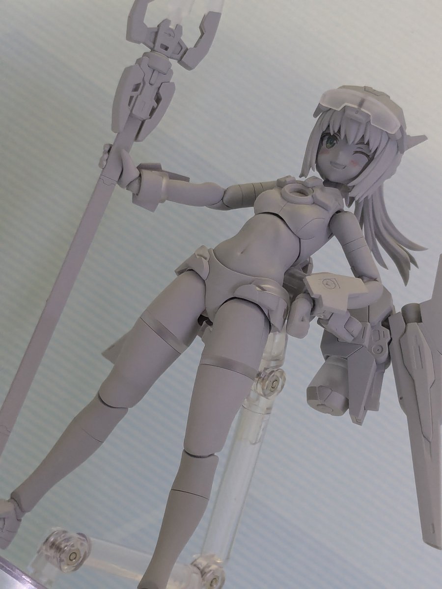 digitamin's tweet photo. 第64回全日本模型ホビーショー
#ホビーショー
会場展示品

#コトブキヤ
フレームアームズ・ガール
バーゼラルドスイムスーツver https://t.co/dJNfNCVE9X