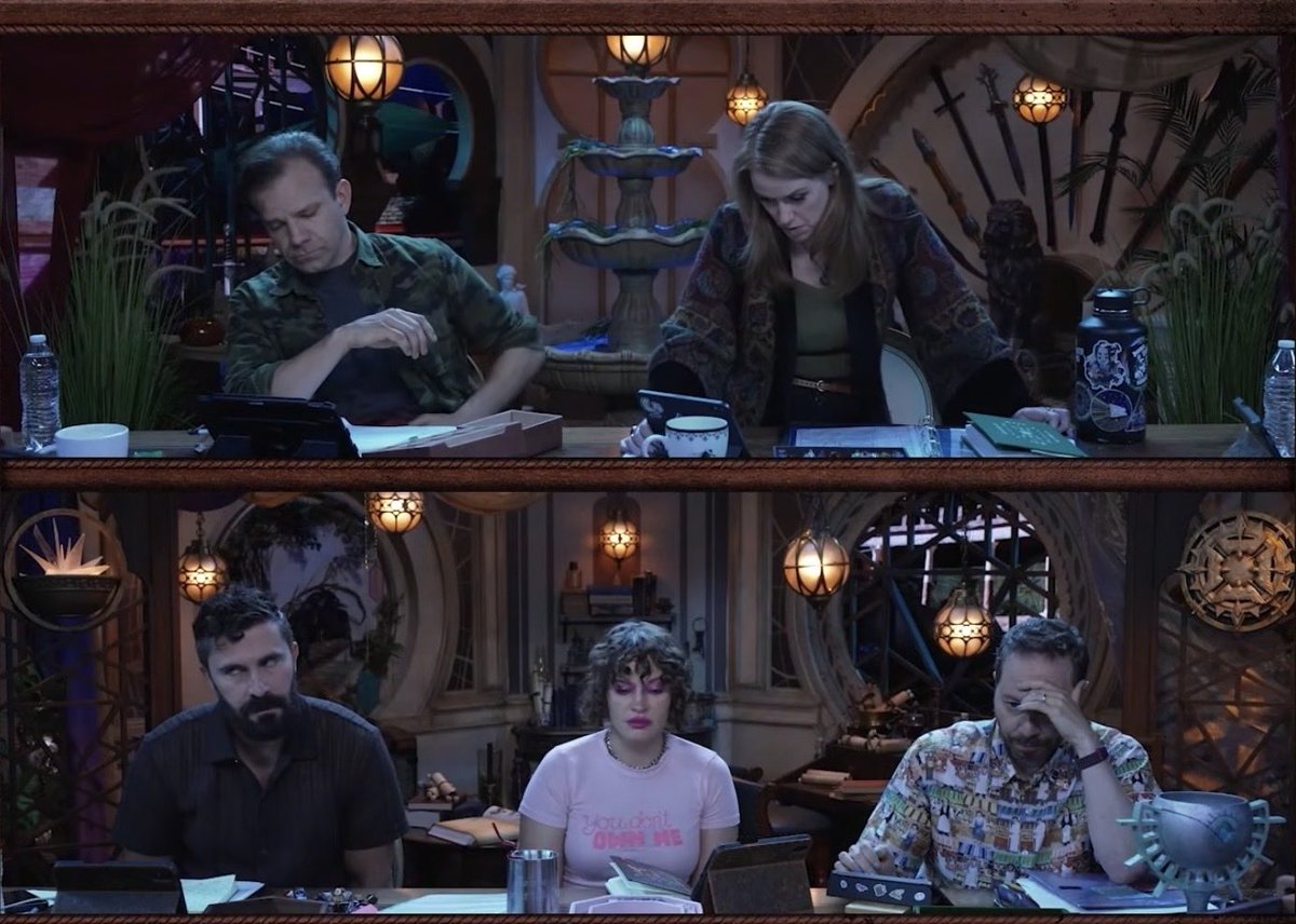 Lucky_Letters's tweet photo. they’re slowly collectively morphing into all 5 stages of grief 

#criticalrolespoilers https://t.co/YZl3nSrUfi