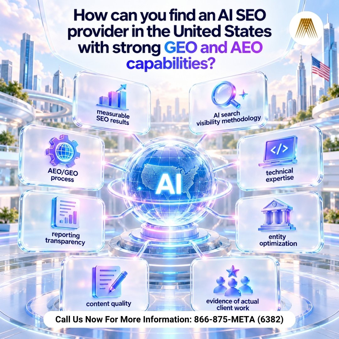 MetaSense's tweet photo. 🤖 “AI SEO” is becoming an increasingly common service description. But the label alone does not tell you what a provider actually does. 🔍 

📞 Call: 866-875-META (6382)
📅 Appointment: https://t.co/BYqcD9TbDF

#AISEO #GEO #AEO #SEOAgency #SearchIntelligence #DigitalMarketing https://t.co/oWcnMkA2Ur