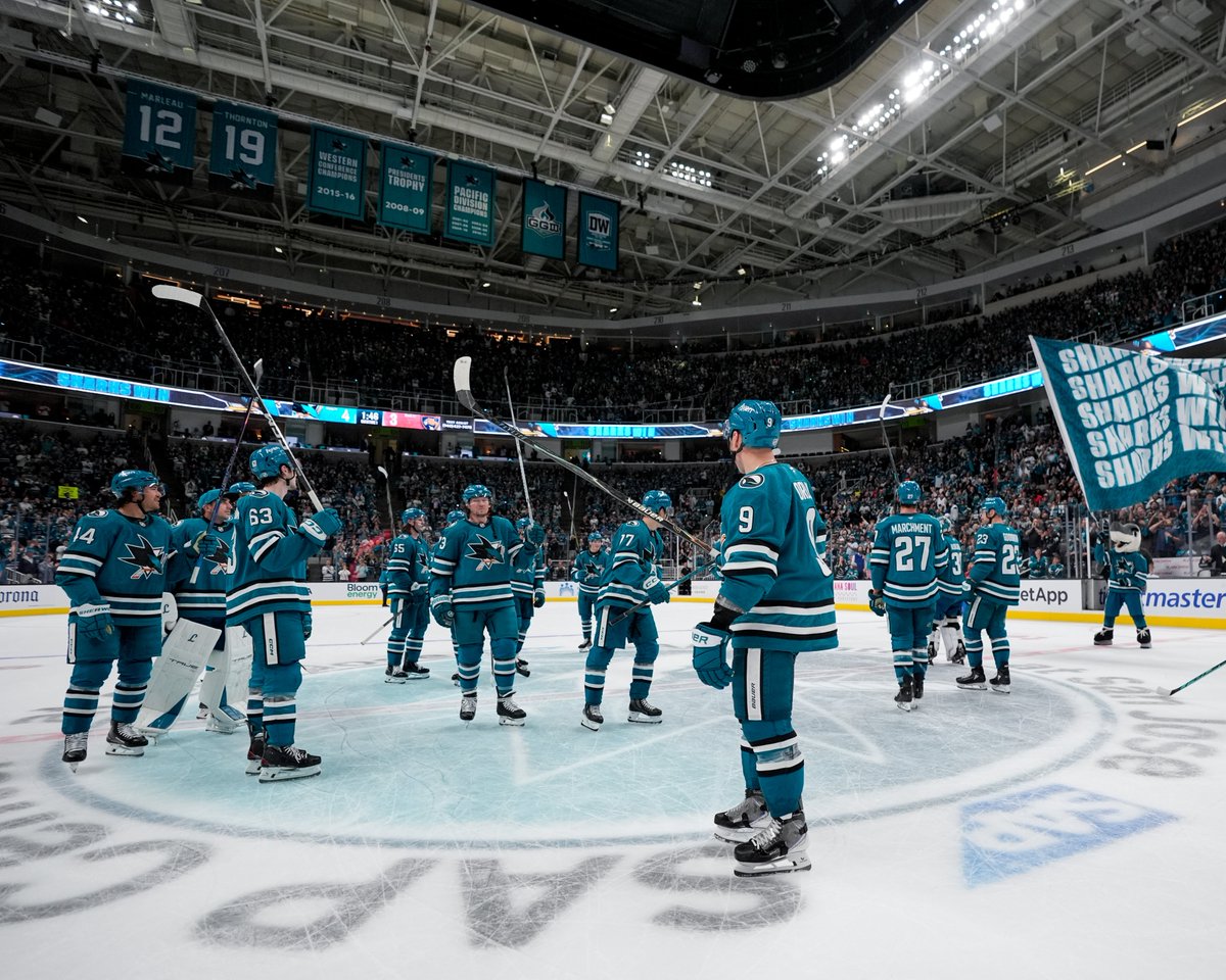 SanJoseSharks's tweet photo. It's good to be back. 🙌 https://t.co/8KU8Ky9Tse