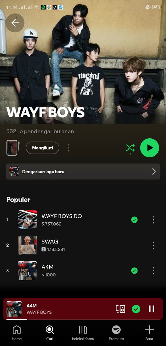 khairunnis4215's tweet photo. 🚨 WAYFFANS, STREAMING IS NOW AVAILABLE🚨

🎧 Spotify
https://t.co/Pf1G9HbSln

▶️ YouTube
https://t.co/rXfs6uslR1

🎵 YouTube Music
https://t.co/MMSB2vaRuO

let’s stream and support WAYFBOYS❤️
don’t forget to play the song on repeat! 🫶🏻
#wayfboys #WAYFBOYS #A4M #WAYFBOYS_A4M https://t.co/J82s1t5us9