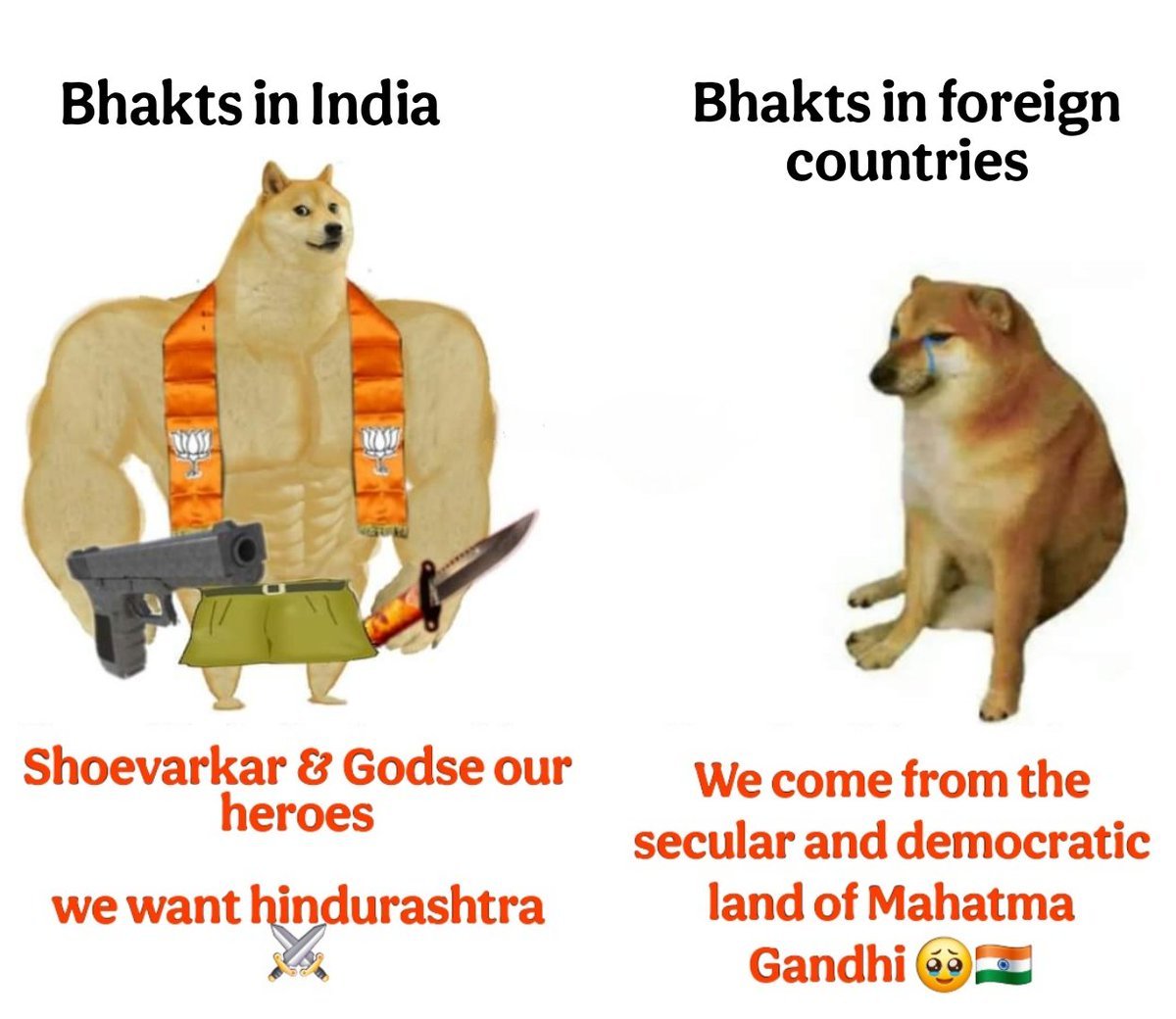 AswinTvm3's tweet photo. Bhakts love Gandhi, but outside India. https://t.co/9PpMtrAhNe