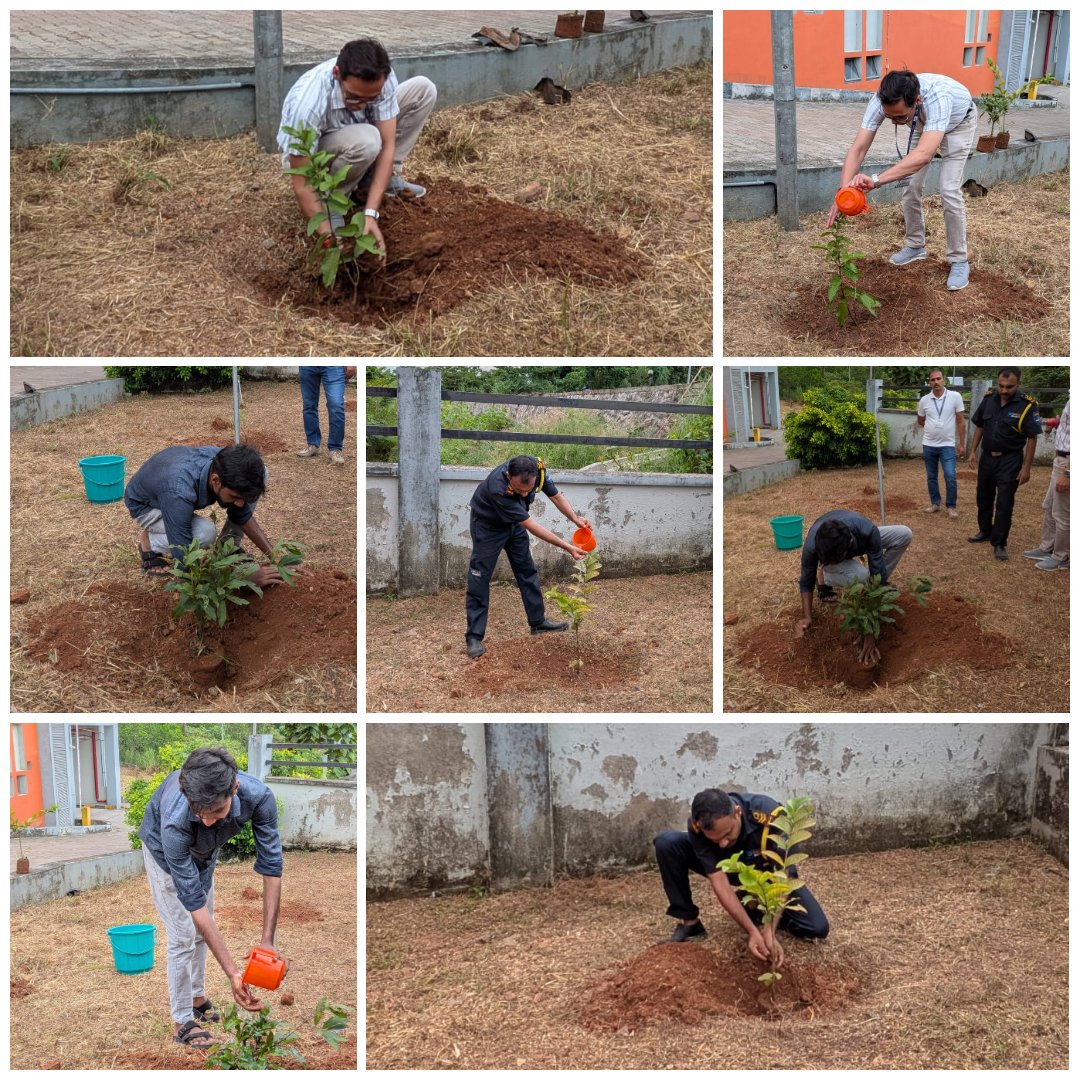 STPI_Kochi's tweet photo. 🌱 As part of Swachh Bharat Diwas, @STPI_Kochi conducted a tree plantation drive under the “Ek Ped Maa Ke Naam” campaign, reaffirming our commitment to a greener, cleaner and healthier environment. 🌿
#SwachhBharatDiwas #EkPedMaaKeNaam #TreePlantation #STPIINIDA https://t.co/X7AglYuAVL