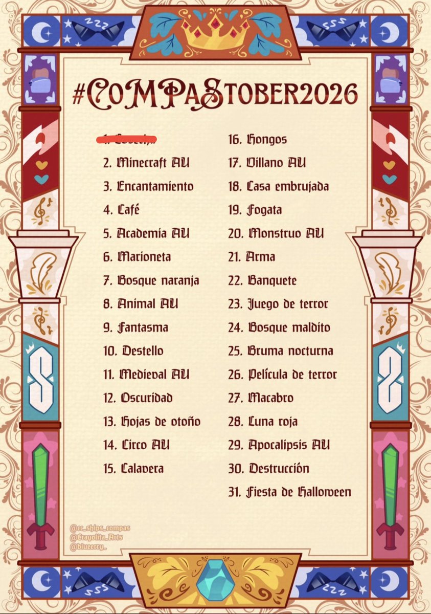 Geo_StarxD's tweet photo. Dia 1 cosecha
Casi se me olvida XDDD
#CoMPaS
#CoMPaSTober2026 https://t.co/36hGgnJwVK