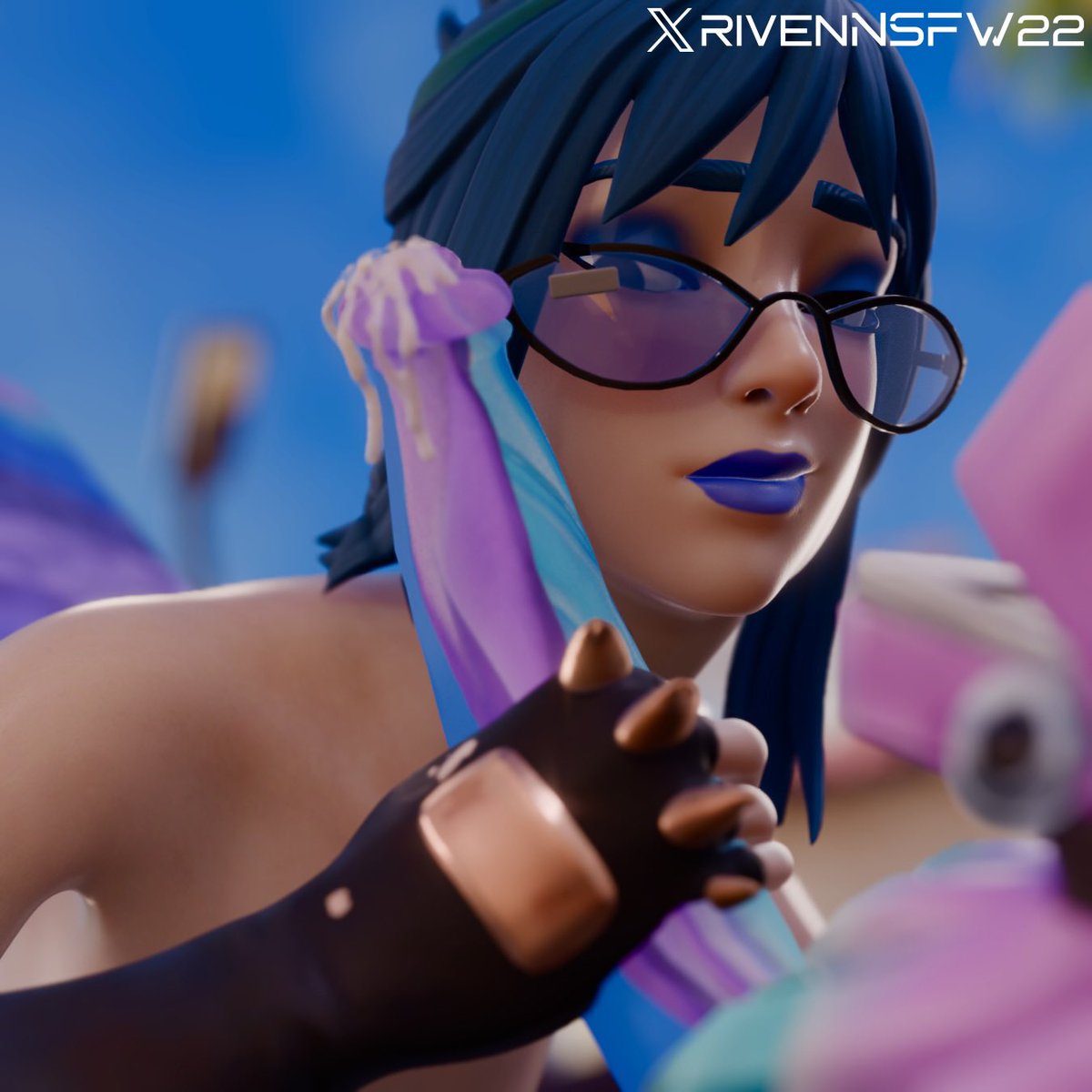 RivenNSFW22's tweet photo. Hope always manages to find herself in the weirdest places 💙🎊

Hope by: @x_RedEyes 

#Fortnite #FanArt #FortnitePorn #FortniteNSFW #Rule34 https://t.co/pZ6E6D4Y89
