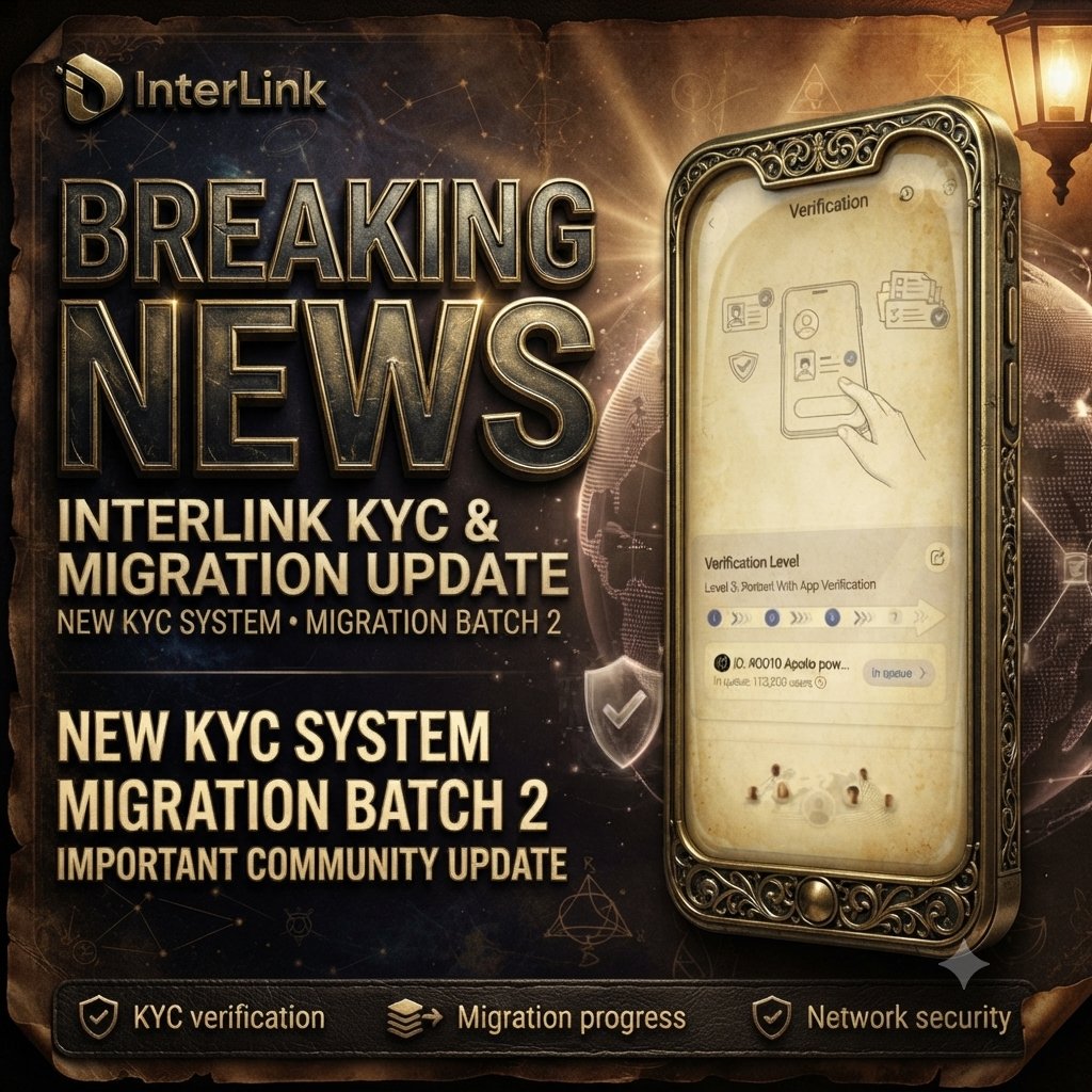 VaasuKadiri94's tweet photo. Big updates are here for our global community, Linkers!  💜

​✨ Building trust, one verification at a time. Drop a 💜 if you're ready for the next phase with $ITL and $ITLG! 🌍
  
​#InterLink #KYCUpdate #CommunityFirst #Web3Community #ITL #ITLG #DecentralizedNetwork https://t.co/DEFHborMhf
