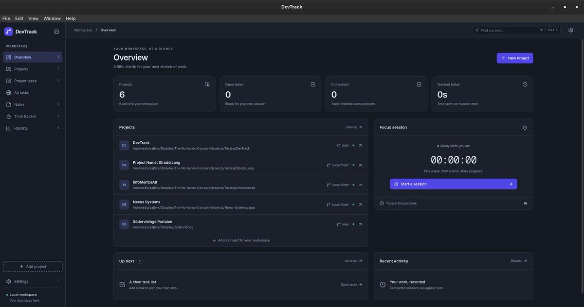 EricHkansson1's tweet photo. Today i will release DevTrack 1.0!!

Today i will finally release DevTrack - a solo dev project management system, mainly developed for my personal use, but publically avaliable as runnable executables for each platform (win, mac, linux, ios and Android) https://t.co/K5LPI8yuKT