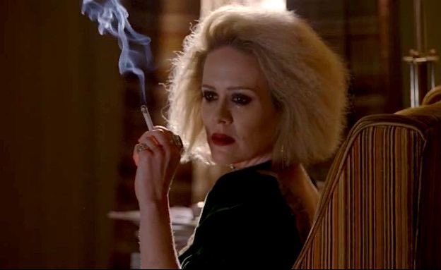 Megalopolisian's tweet photo. so… were their souls like devoured or are they just re-dead and now Sally is free to go to Hell, Mamie can go wherever she’s going and Karen can go to Heaven? 😭 #AHS13 https://t.co/CHgg473HH4