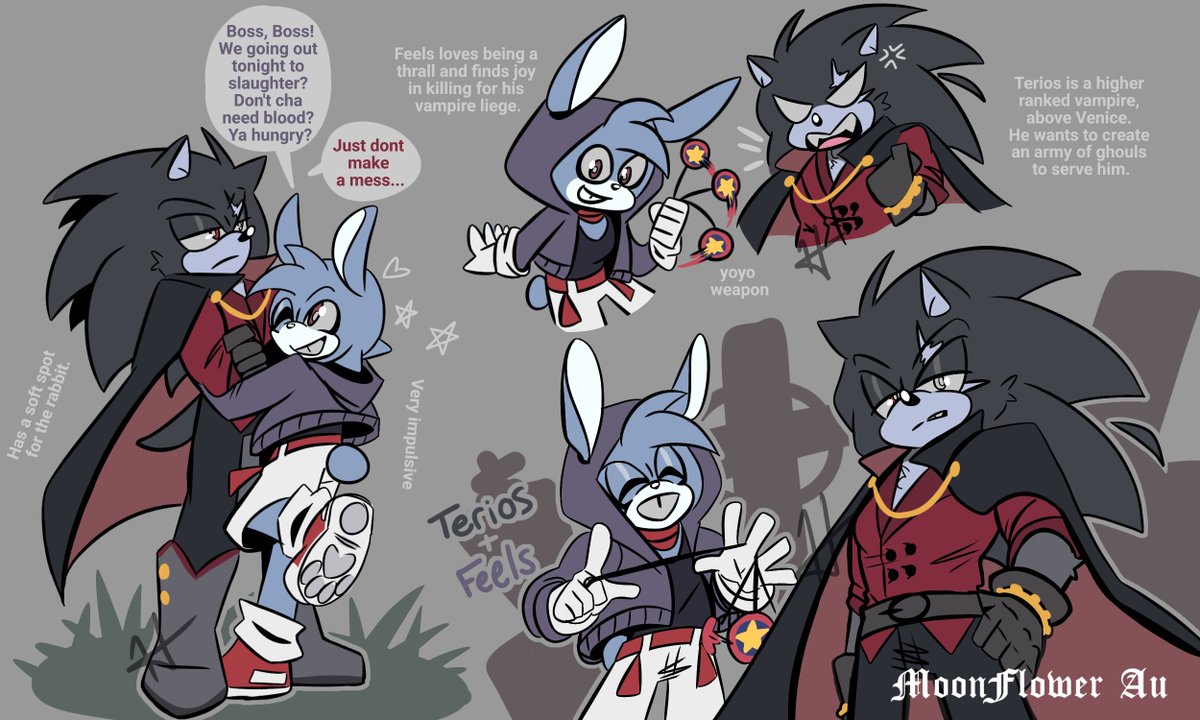 HayweeRC's tweet photo. The rival (prototype) side couple

#MoonFlowerAU #sonadow #terifeels https://t.co/f9BjBVjs0a