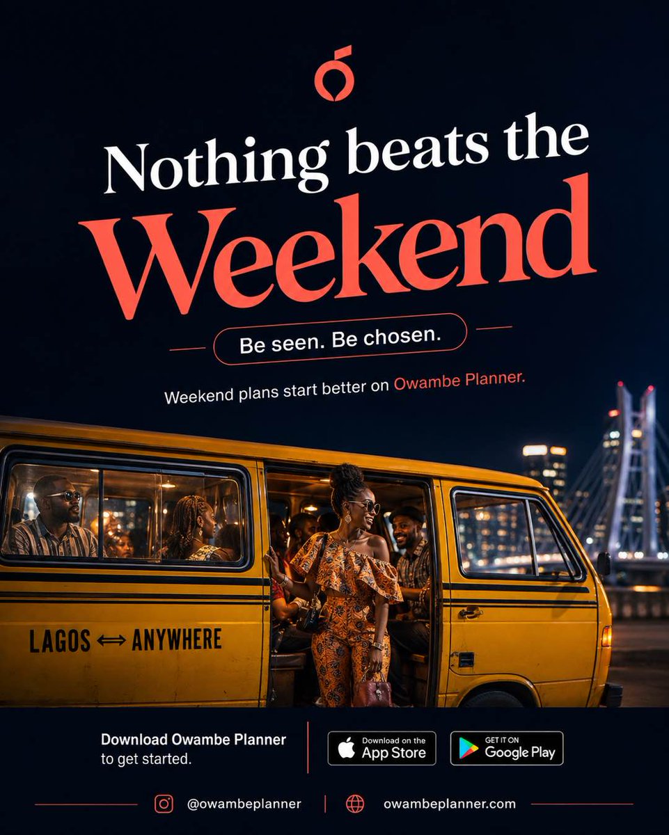 owambeplanner's tweet photo. The weekend rarely goes wrong at the event. It goes wrong during the planning.

Too many chats. Too many options. No actual plan.

Find your next plan on Owambe Planner.

Download the app. Start exploring. https://t.co/GrOU9C6gLO