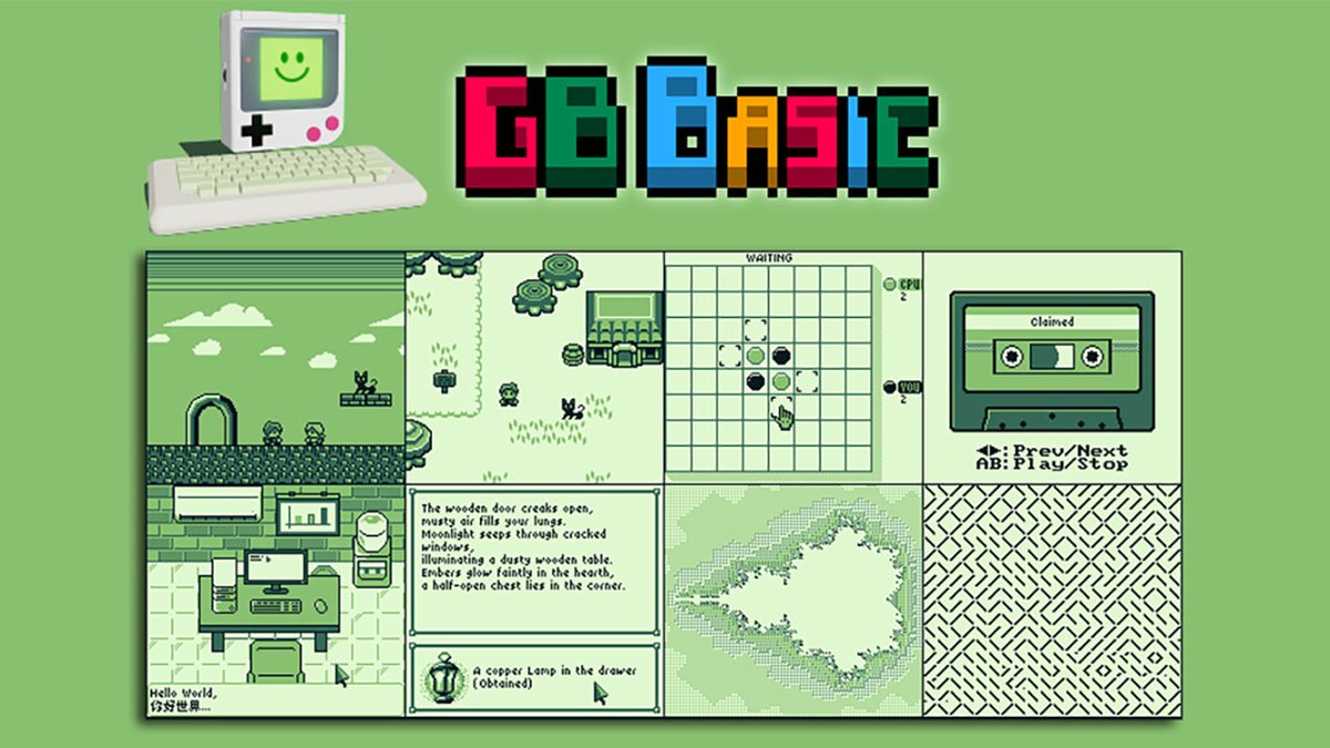 Retoro_Gamer's tweet photo. ゲームボーイ実機で動くROMを作れる「GB BASIC v1.14」公開！ BASIC／ASM対応のコードデバッガーを追加 – レトロゲームで遊ぼう！ https://t.co/BzXGdF8TS3 https://t.co/PIHBGufPuM