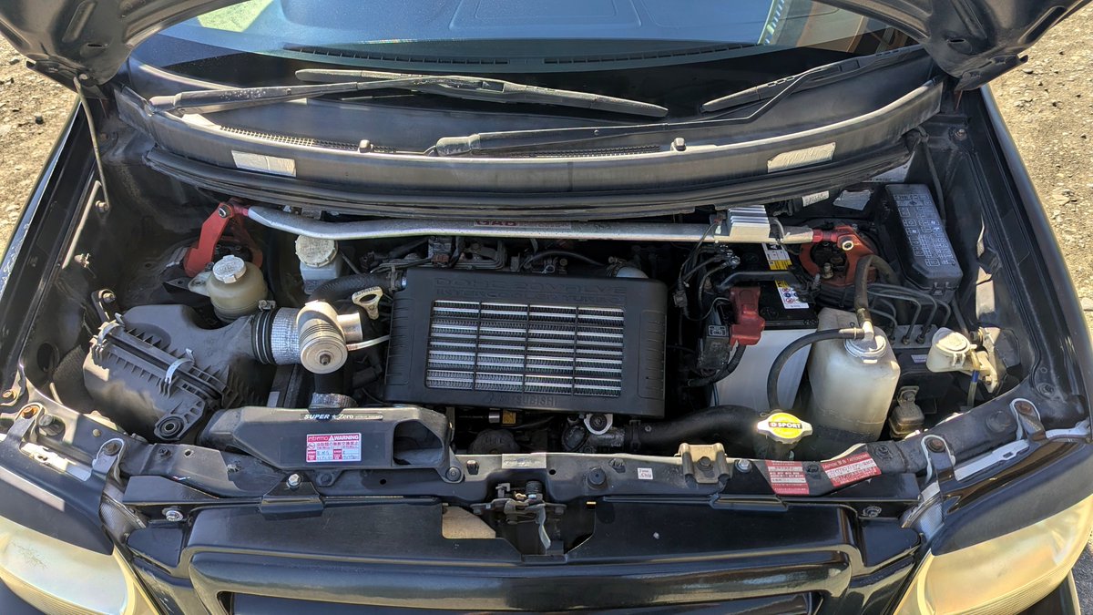 Moris10122's tweet photo. #車売ります

三菱 トッポBJ R
4A30ターボ 後期 5MT 19.2万km
車検 R8/12月まで
長野県より

平成のギャル車っぽいの作ろうとしたのですが、自分がギャルじゃないことに気がついてしまったため売ります

20万

ギャル割、車部割、学割、三菱割、
俺ら友達だろ割、お前誰やねん増あり

詳細ツリー https://t.co/AmWf5B30w4