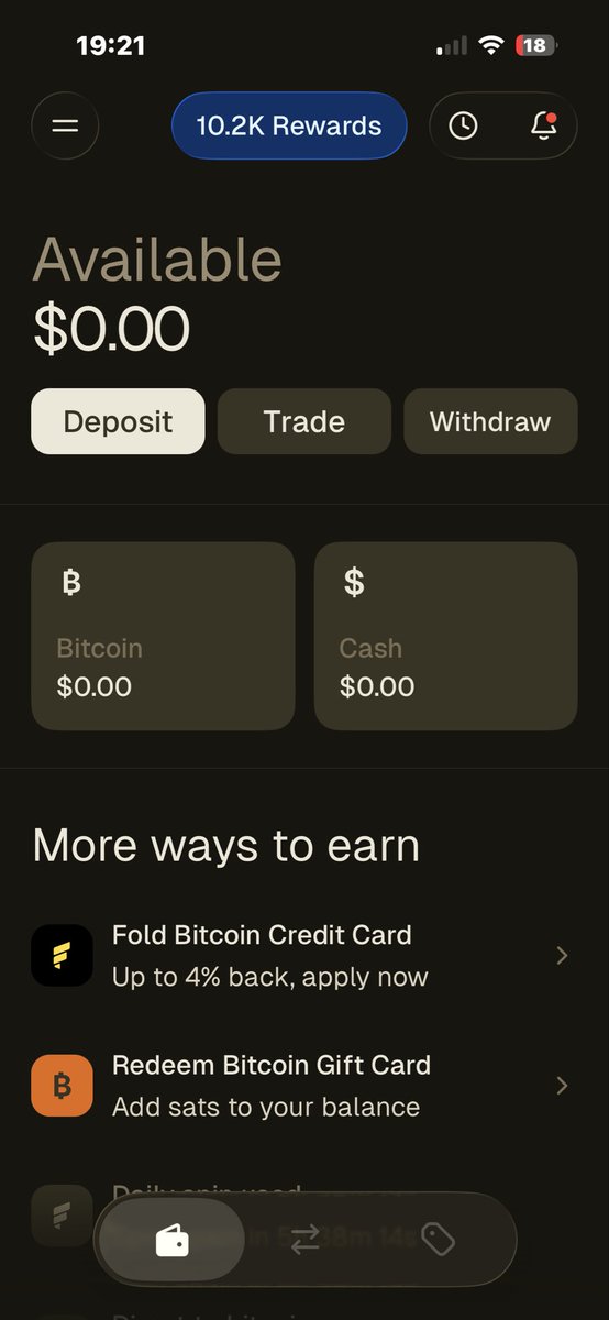 blkgeekrdr's tweet photo. @willreeves @fold_app @Ionic_mia I withdrew everything. I’m done. You must of forgotten “Don’t trust VERIFY” Your Q1 report is public. None of us think the risk you’re asking is worth 0.25%, “no spread,” “no fees.” You doing understand Bitcoiners if you thought we weren’t gonna model out your marketing lies https://t.co/y1bbxDTPna