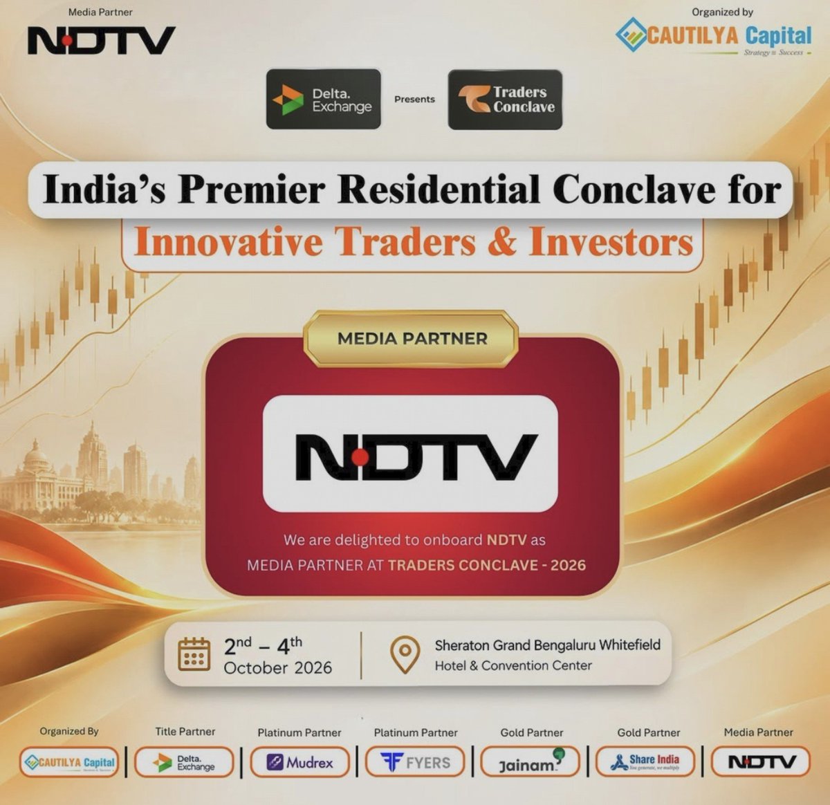geordiejob's tweet photo. Attending Traders Conclave from Oct 2-4, 2026 as a guest for the second time after being the winner of their "Who Wants to be a Millionaire?" competition held in 2024. #TradersConclave2026 @TradersgurukulC https://t.co/Nk2nWN01DV