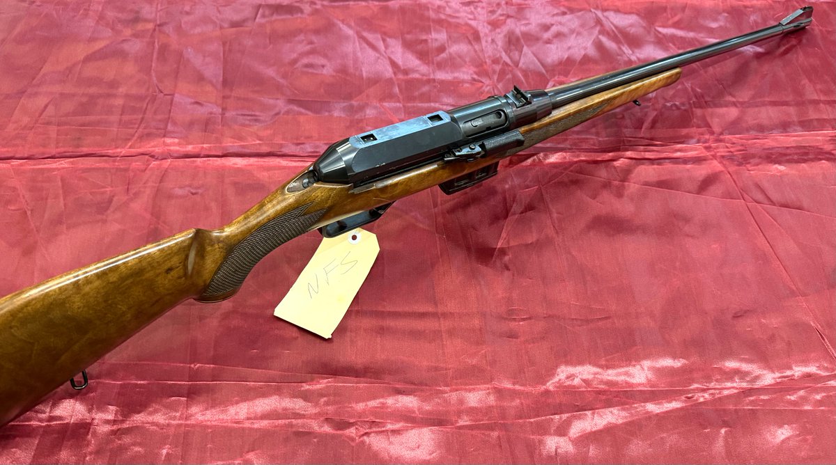 Owen_Guns's tweet photo. Welcome back to Firearm Friday! This week we’ve got something that looks more at home in a traditional hunting cabinet than an H&K catalogue, but underneath that timber is Heckler & Koch engineering. Meet the HK 630.
When most people hear the name Heckler & Koch, their mind probably jumps straight to firearms such as the G3, HK91 or MP5. The HK 630 is a rather different looking member of the family. With its traditional timber sporting stock and relatively understated appearance, you could easily walk past one without realising that internally it shares some very interesting engineering with H&K's better-known military designs.
The Heckler & Koch HK 630 was a German-made semi-automatic sporting rifle chambered in .223 Remington/5.56×45mm. It belonged to a family of sporting rifles produced by H&K that included larger-calibre models such as the HK 770 and HK 940. What makes these rifles particularly interesting today is H&K's decision to adapt its famous roller-delayed blowback operating system to a rifle intended primarily for the sporting and hunting market.
Rather than using the gas-operated action found in many conventional semi-automatic hunting rifles, the 630 employs the same general roller-delayed principle for which H&K became famous. Closely related systems appeared in firearms including the G3 and MP5. The chamber was also fluted to assist extraction, another characteristic strongly associated with H&K's roller-delayed firearms.
Where the HK 630 differs dramatically is in presentation. H&K wrapped all that German engineering in a much more conventional sporting package. The rifle features a full wooden sporting stock, longer sporting-profile barrel and conventional sights rather than trying to resemble one of the company's military rifles.
One unusual feature is the charging handle. Instead of the familiar forward-mounted handle seen on firearms such as the G3 and MP5, the 630's handle is positioned toward the rear of the receiver on the right-hand side. The rifle feeds from proprietary detachable magazines rather than the magazines used by H&K's military rifles.
The 630 is particularly important when looking at the history of another unusual H&K, the SL6. The relationship actually runs the opposite way to what can sometimes be assumed: the HK 630 came first, and the SL6 was subsequently developed from the same sporting-rifle design. The SL6 essentially pushed the concept in a more military-influenced direction, using a shorter barrel, wooden fore-end and H&K-style diopter sights while retaining the basic roller-delayed system. Sources describing the SL6 specifically identify the 630-family sporting rifle as its predecessor.
The family never became as commercially successful as H&K's military designs. They were comparatively expensive rifles to manufacture and buy, and production numbers were limited. Surviving examples have consequently become interesting collector pieces, particularly for enthusiasts wanting something from the stranger corners of H&K's catalogue. Reported factory date codes indicate HK 630 examples from the 1980s, although precise production ranges quoted by collectors vary.
The later SL6 and SL7 continued the idea, combining sporting timber furniture with unmistakably H&K mechanical features. The SL6 manual, for example, specifies a polygonal barrel and H&K's roller system, illustrating just how much of the company's established engineering made its way into these unusual sporting rifles.
Today, the HK 630 represents a fascinating period in Heckler & Koch history. It doesn't have the instantly recognisable silhouette of an MP5 or G3, and that's precisely what makes it interesting. Underneath the polished timber and sporting-rifle appearance is a piece of classic Cold War-era German engineering, and one that helped provide the foundation for the later SL6.
So that's this week's Firearm Friday, proof that not every Heckler & Koch needs black furniture and a military pedigree to be interesting! The HK 630 might look like a gentleman's hunting rifle, but underneath the timber it's still very much an H&K.
We'll dig through the Owen Guns Museum collection and find something else interesting for next Friday, you will never know what other treasures we will find!