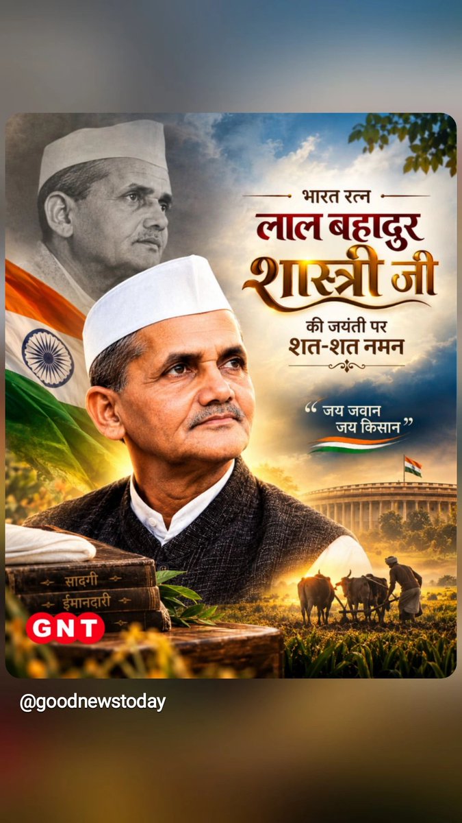 Deepaksen121099's tweet photo. #mahatmagandhi or #lalbahadurshastri ji ki jayanti pr unko sat sat naman 

#2octomber #गांधी_जयंती #गांधीजयंती #लालबहादुरशास्त्री https://t.co/K0fMP5SUbU