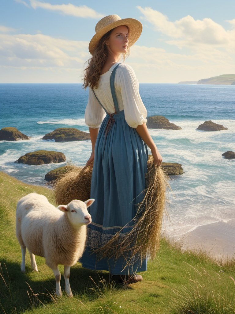 micha_byte3_71f's tweet photo. When the bright (彰) flag waves, the virtuous (必) lady’s warmth shines, and the herder (牧) tends flocks with care—true beauty of life! https://t.co/xue9w9kHS1