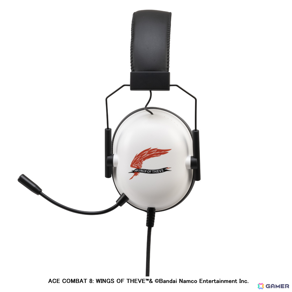 GamerNeJp's tweet photo. 「エースコンバット8」デザインのゲーミングヘッドセットが2026年末に発売！航空機用通信ヘッドセットをイメージしたミリタリーテイストのフォルムに
https://t.co/x9G8TZ9oy3
Φ50mm大型ドライバー搭載で臨場感あふれるサウンドを実現
 #ACE8 #ACECOMBAT8 #WingsOfTheve https://t.co/x3TTvRki5g