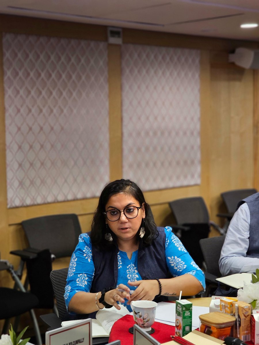 Sriparnapathak's tweet photo. It was a privilege to take part in a closed-door roundtable convened yesterday by the Motwani Jadeja Institute for American Studies of O.P. Jindal Global University (JGU), on the recent meeting between President Xi Jinping and President Donald Trump and its implications for Asia.

The Washington summit produced a short extension of the economic truce, limited commercial understandings, and new working channels on artificial intelligence and crisis communication. It did not settle the structural questions that shape the regional order: Taiwan, technology controls, critical minerals, or maritime coercion in the East and South China Seas.

For Asia, the immediate effect is a pause rather than a settlement. A temporary easing of great-power friction can cushion supply chains and lower the risk of miscalculation. It does not reduce the need for partners to read both capitals carefully, diversify dependencies, and keep their own strategic space intact.

Grateful to colleagues at the MJIAS, and to external participants for a focused and substantive discussion. Formats of this kind remain essential if scholarship is to stay ahead of the next round of summitry, including the meetings expected at APEC and the G20.

@mjias_jgu @JindalGlobalUNI @MohanCRaja @AmbMoKumar @kalpitm @hasijanamrata @Sri_Kondapalli @BajpaiKanti @ashokkkantha