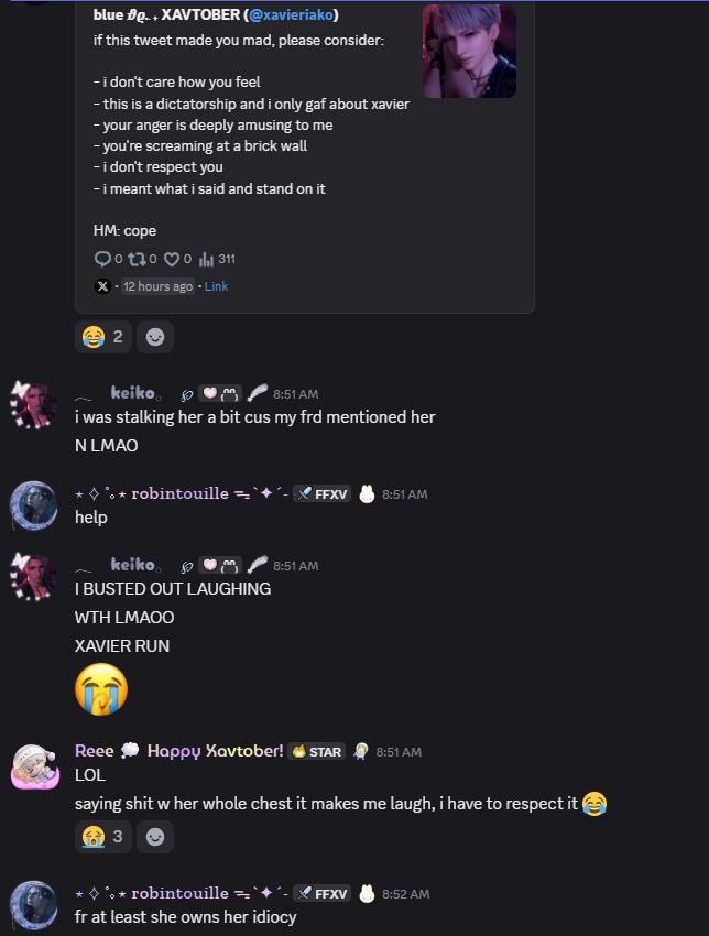 xavieriako's tweet photo. looks like i'm the hot topic. how about all of you eat a dick and d!e actually especially for that ableist ass comment in the first screenshot. https://t.co/yd9TemIKhM