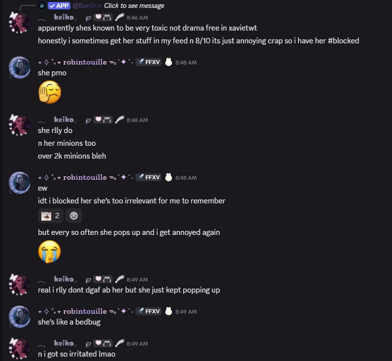 xavieriako's tweet photo. looks like i'm the hot topic. how about all of you eat a dick and d!e actually especially for that ableist ass comment in the first screenshot. https://t.co/yd9TemIKhM