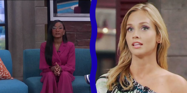benjaminpisces's tweet photo. Crazy parallels between #BB28 and BB13, specifically the final 3's game: 😵‍💫

🧿 Devens/Rachel - Both vets going into the season, wins the final HOH, and wins the season.

🧿 Taylor/Porsche - Both on the block week 1, anti-vet throughout the game, and gets taken by the vet at final 3, and gets 2nd place 🥈

🧿  Drew/Adam - Both vet pets, played the entire game for the vets, and gets cut BY the vet at final 3 when that vet was winning in both scenarios.
