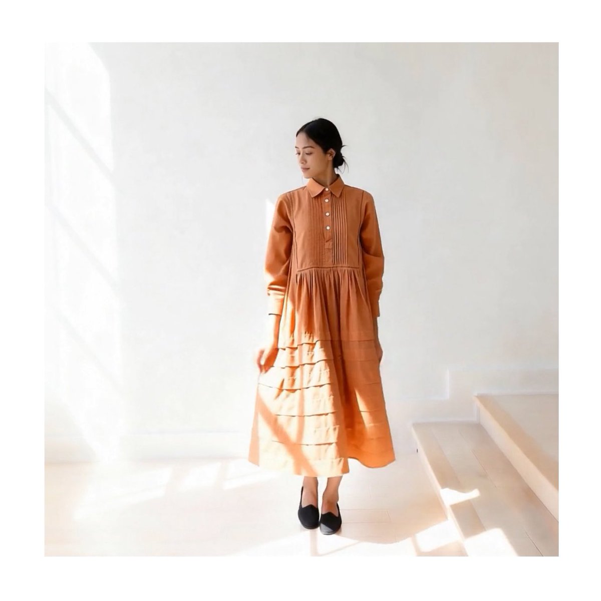 as_prett's tweet photo. point de Japon
Pintuck Gathered Shirt Dress
Smoky Pink
Product Number : 03-1105001
Shell : 100% COTTON
Size : M, L, XL
Handcrafted in Japan
Available on
https://t.co/0QYhE6iJSg
for a limited time.
@as_prett #casual #cottondress #new #onlineshop #luxuryfashion #pointdejapon https://t.co/D3OatlgsXh