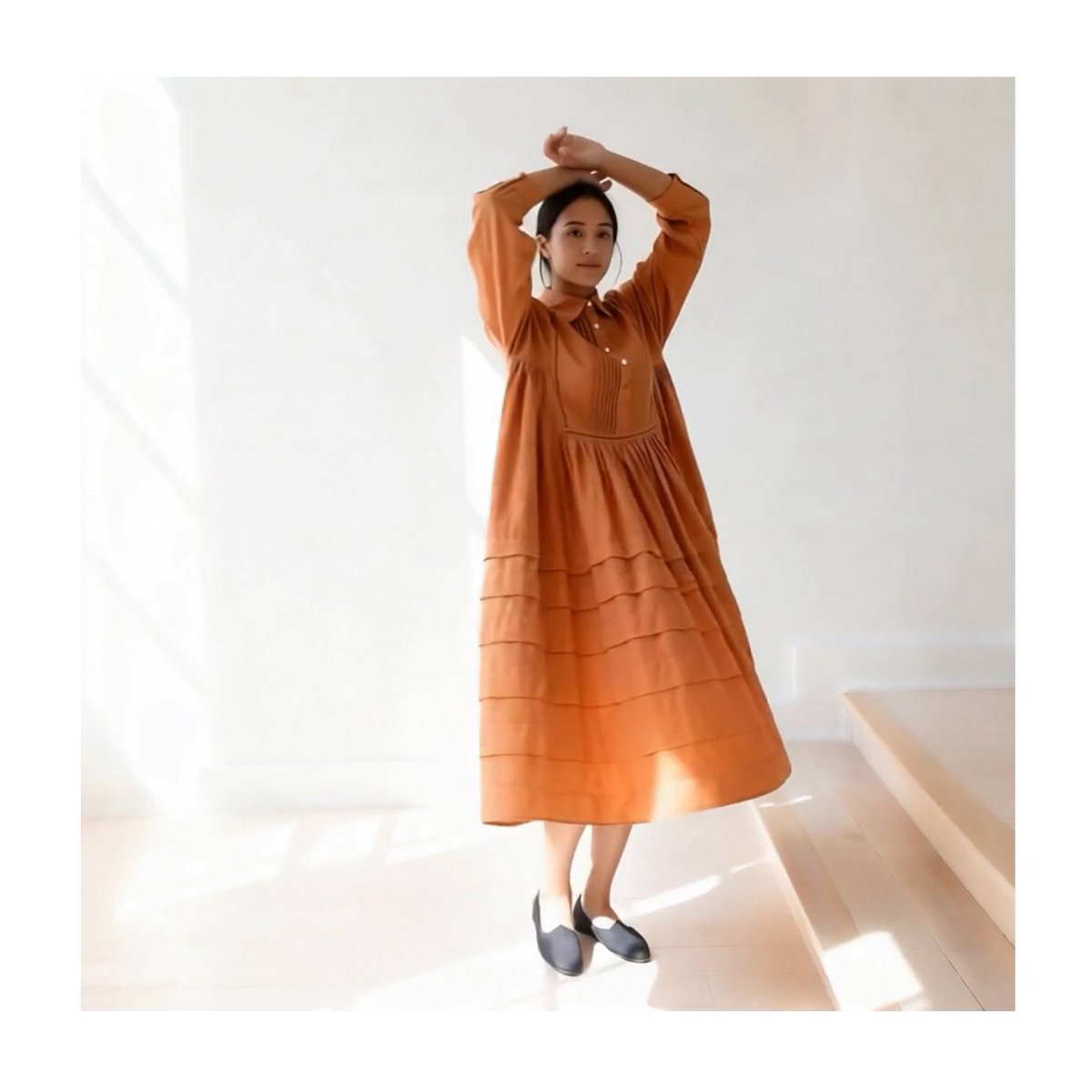 as_prett's tweet photo. point de Japon
Pintuck Gathered Shirt Dress
Smoky Pink
Product Number : 03-1105001
Shell : 100% COTTON
Size : M, L, XL
Handcrafted in Japan
Available on
https://t.co/0QYhE6iJSg
for a limited time.
@as_prett #casual #cottondress #new #onlineshop #luxuryfashion #pointdejapon https://t.co/D3OatlgsXh
